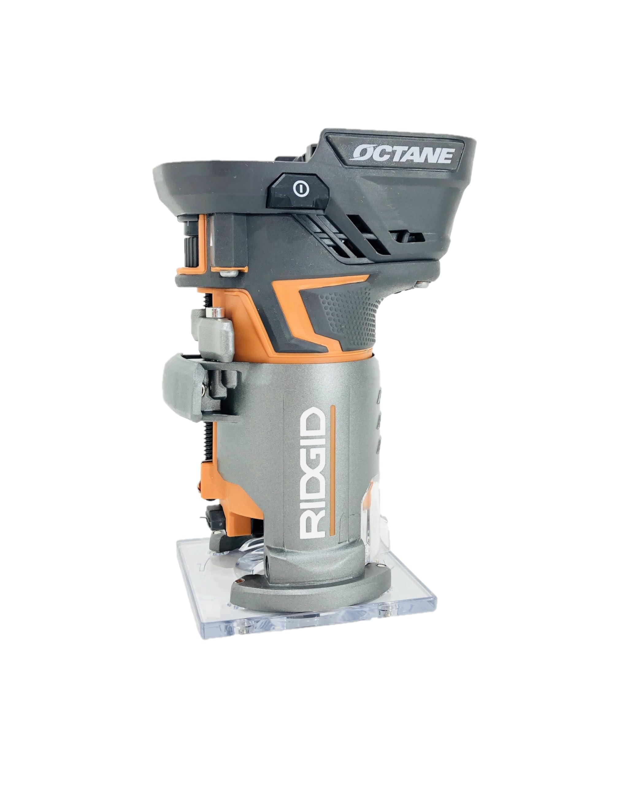 18-Volt OCTANE™ Cordless Brushless Compact Fixed Base Router with 1/4 in. Bit, Round and Square Bases, and Collet Wrench
