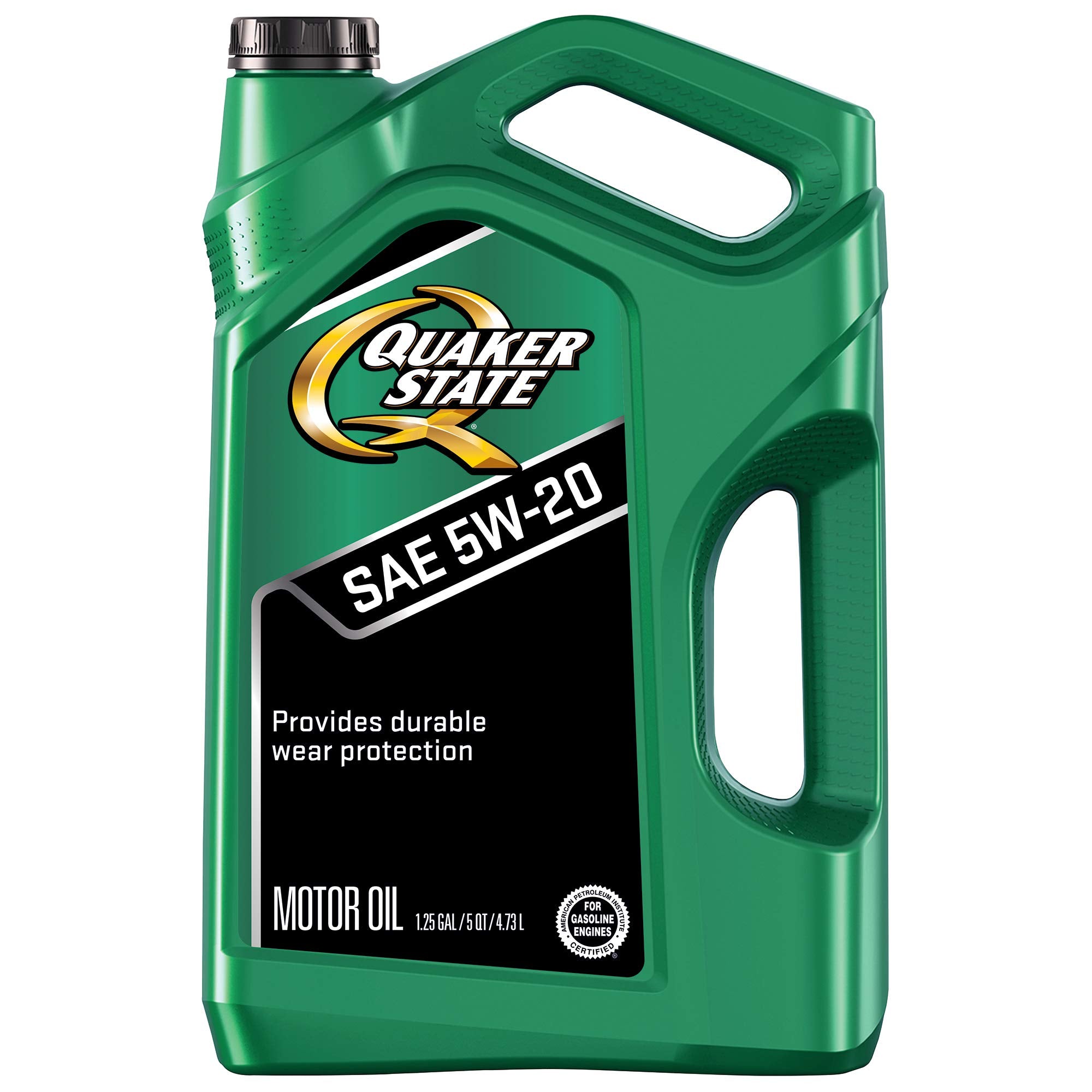 Quaker State 550044965 Motor Oil, Synthetic Blend 5W-20 (5-Quart, Single Pack)