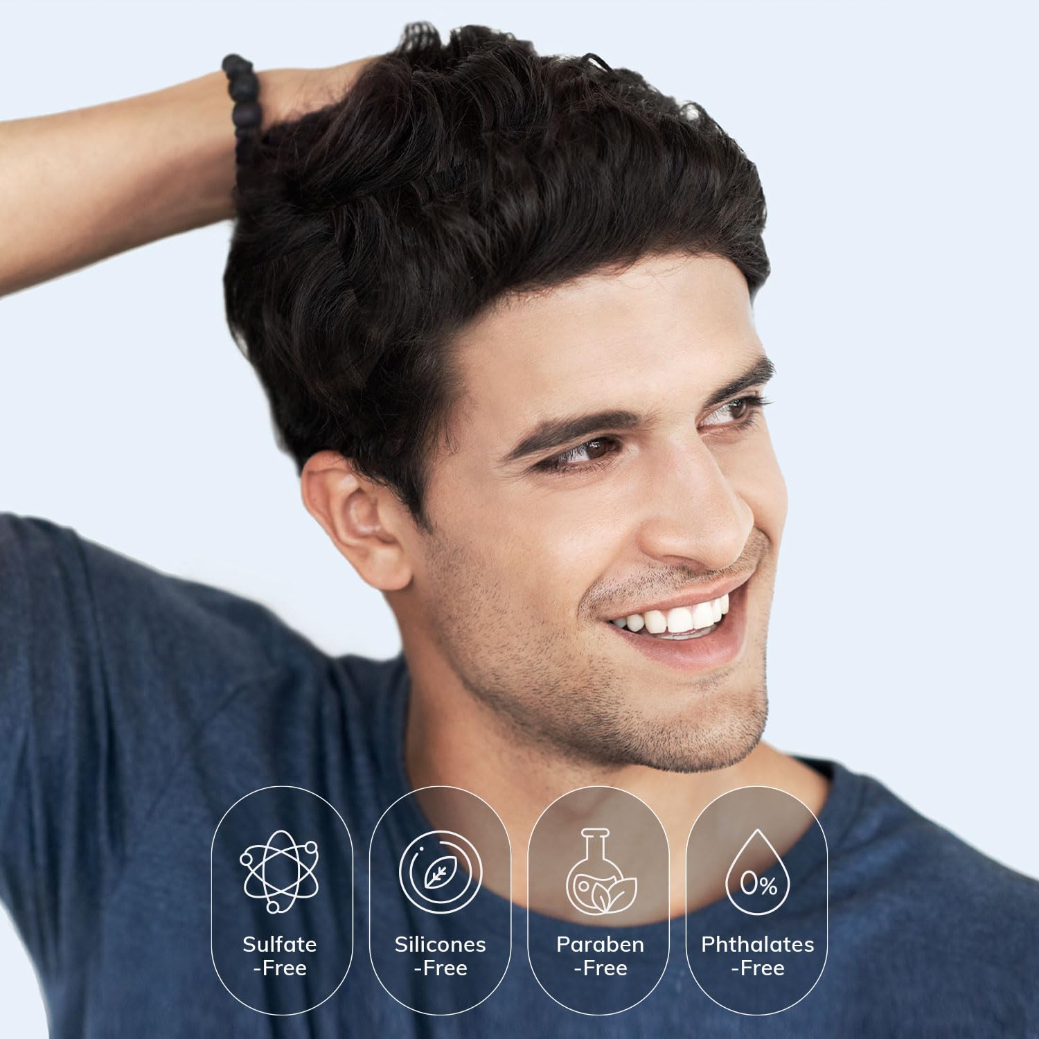 RootStim Men's Hair Thickening & Anti Hair Loss Shampoo with DHT Blocker - 2-in-1 Anti Thinning Shampoo & Conditioner with Biotin, Saw Palmetto & Rosemary Oil for Fuller Hair, Sulfate-Free, 10oz