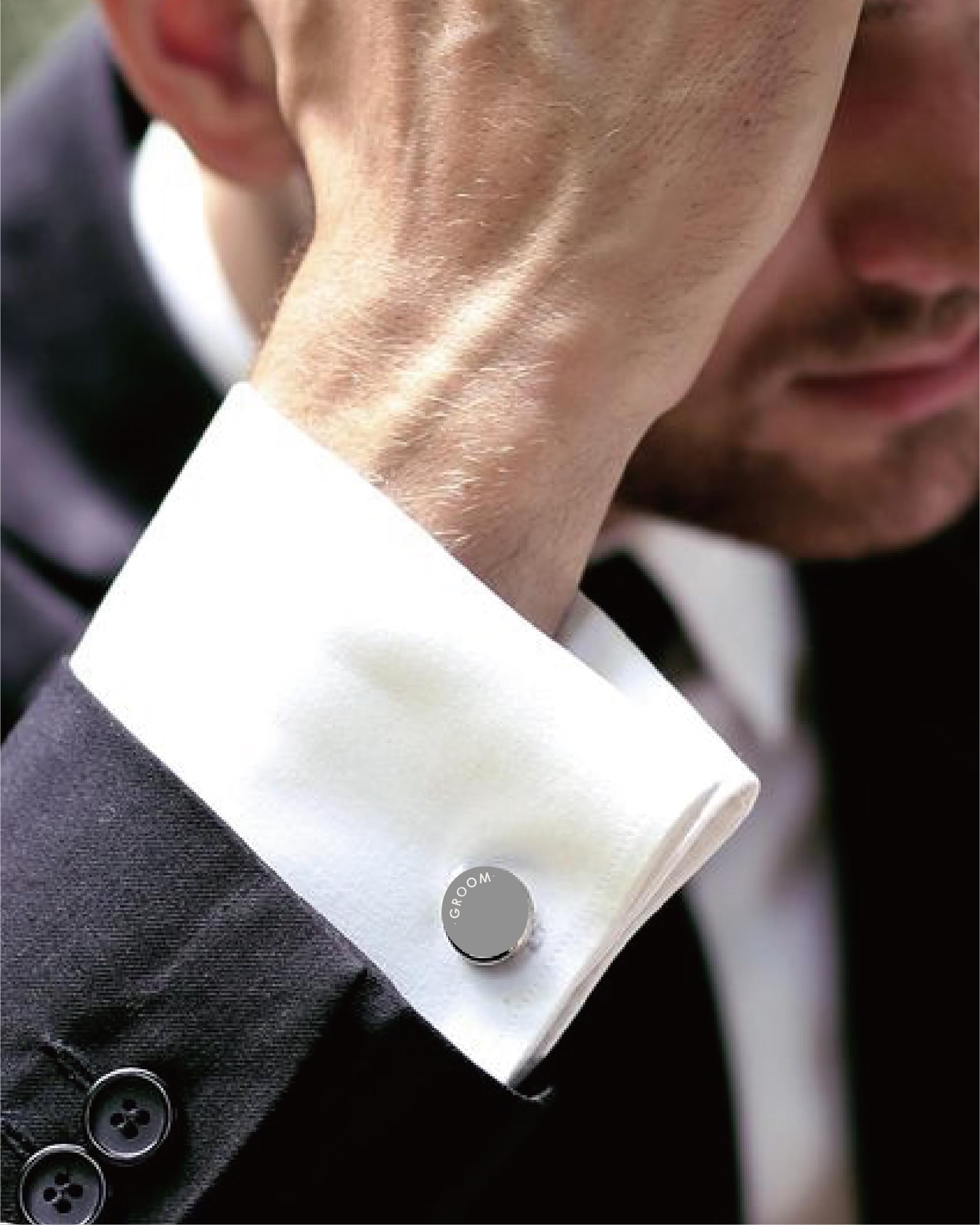 GroomBrideGifts Cuff Links Mens Groom Wedding Gifts CuffLinks.