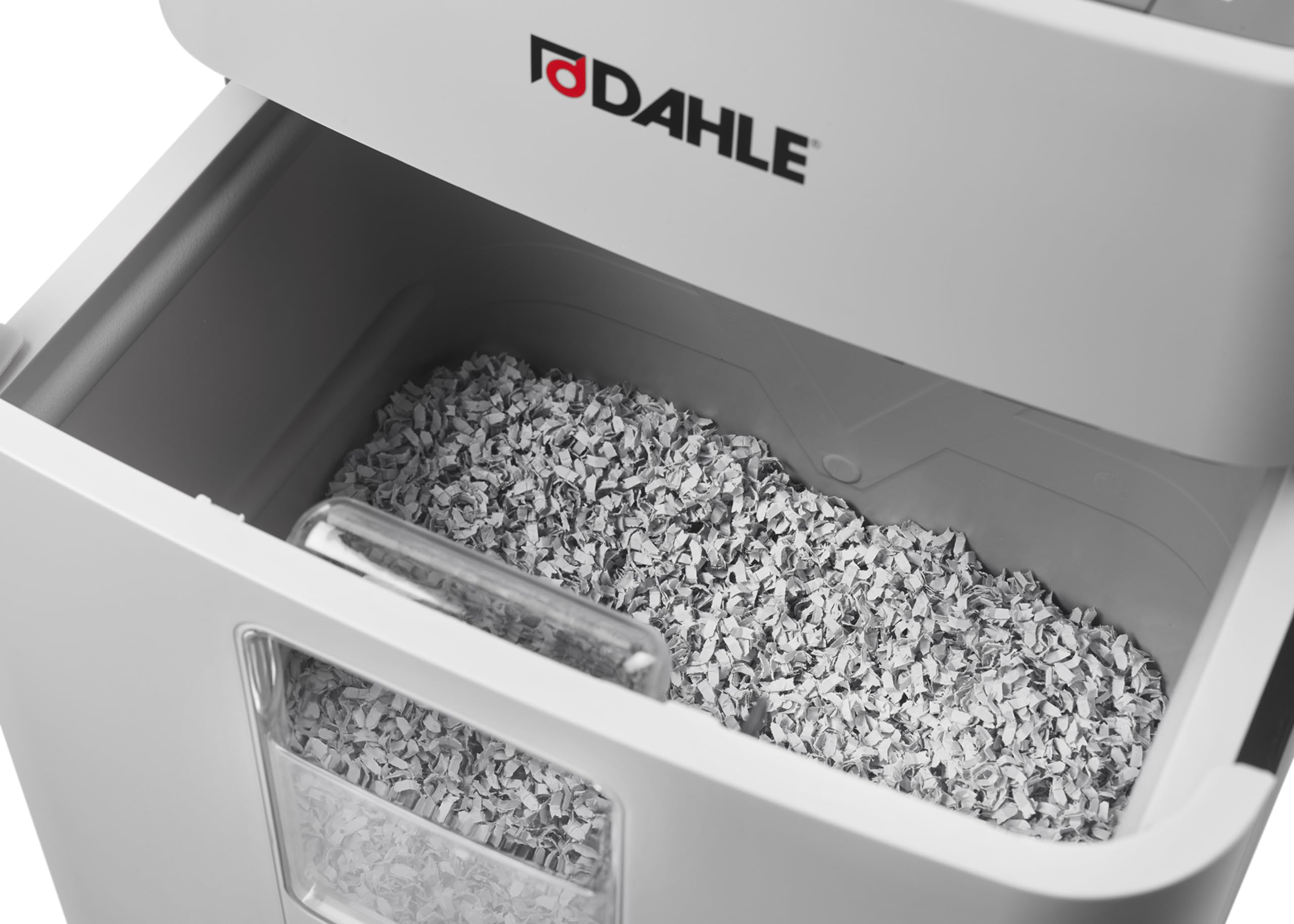 Dahle ShredMATIC SM 300 Auto-Feed Paper Shredder, 300 Sheet Locking bin, Oil-Free, Jam Protection, Security Level P-4, 3-5 Users