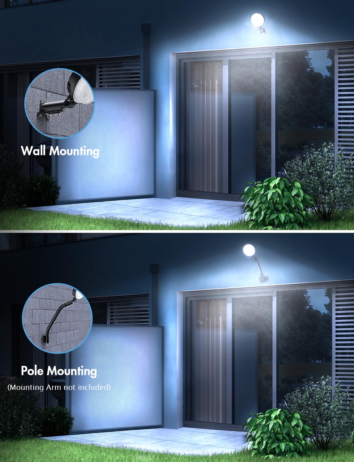 TIMOTOP LED Barn Light,150W,Yard Lights with Photocell,Dusk to Dawn Outdoor Lighting,15000LM,Exterior Security Lamp,IP66 ,6500k,150°Angle Adjustable,for Street,Farmhouse,Driveway, 33*19.5*76CM