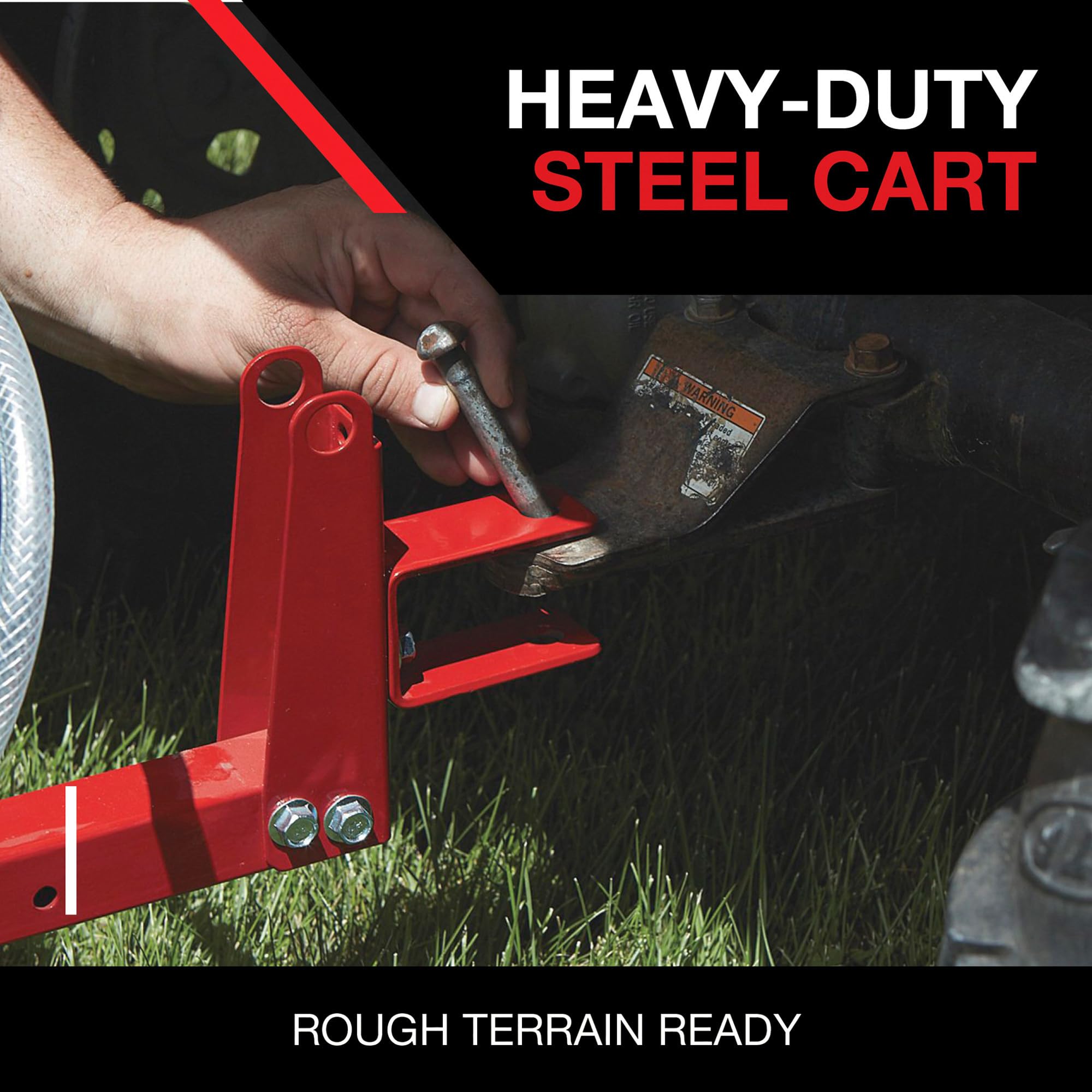 NorthStar Tow-Behind Trailer Boom Broadcast and Spot Sprayer - 31-Gallon Capacity, 2.2 GPM, 12 Volt DC