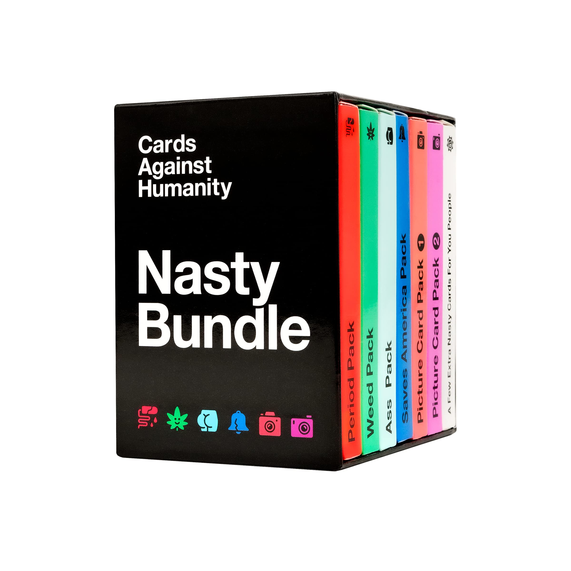 Cards Against Humanity: Nasty Bundle • 6 Nasty Themed Packs + 10 All-New Cards