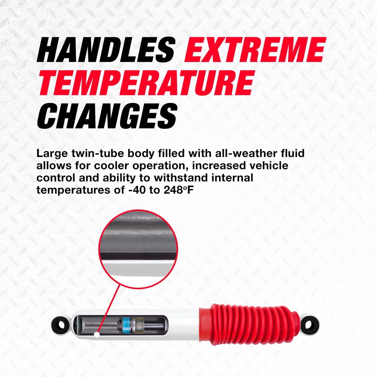 Rancho RS5000 Shocks 05-14 For Ford F-250 F-350 Super Duty 4WD 0-1.5 Set of 4 by Rancho