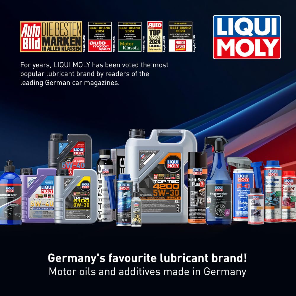 LIQUI MOLY Motorbike 4T SAE 15W-50 Street | 4 L | Motorcycle Fully synthetic engine oil | SKU: 20060