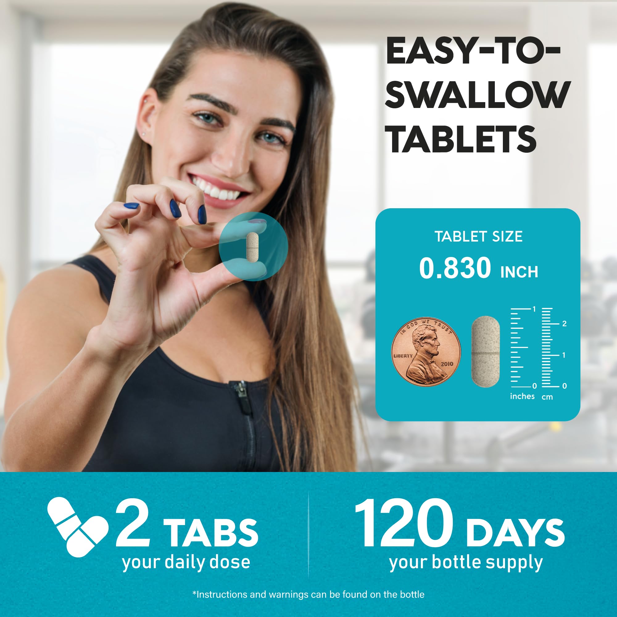 Electrolytes - Electrolyte Tablets with Magnesium, Sodium, Potassium, Chloride, Vitamins D3 & B6, Kelp Powder - Salt Pills - Made in USA - Oral Tablets as Capsules - Vegan & Keto Friendly - 240 Tabs