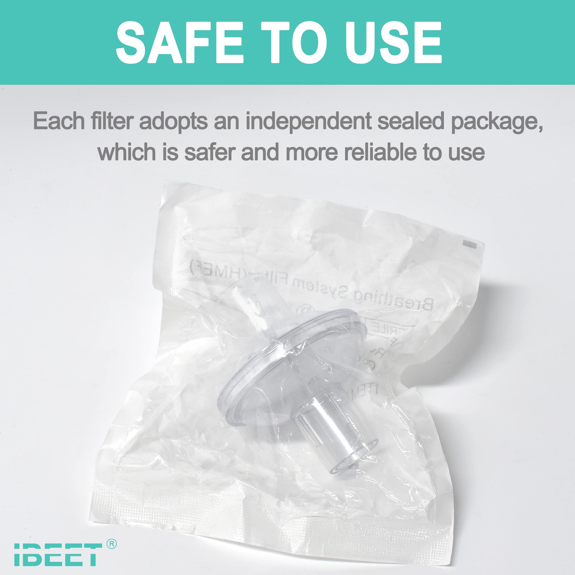 3PCS CPAP Filters to Improve Your Using Experience, Filters Out Moisture and Unwanted Particles, Effectively Filters Over 99.99% of Dirty Particles, IBEET Supplies