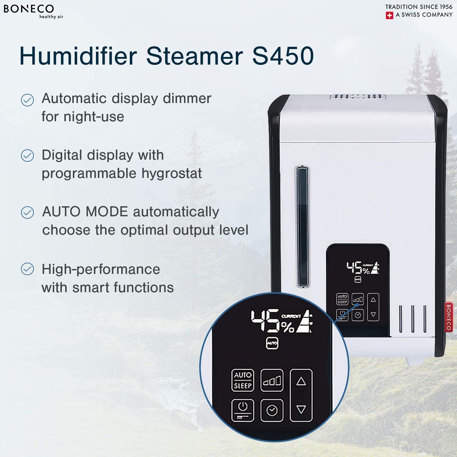 BONECO Humidifier Steamer S450