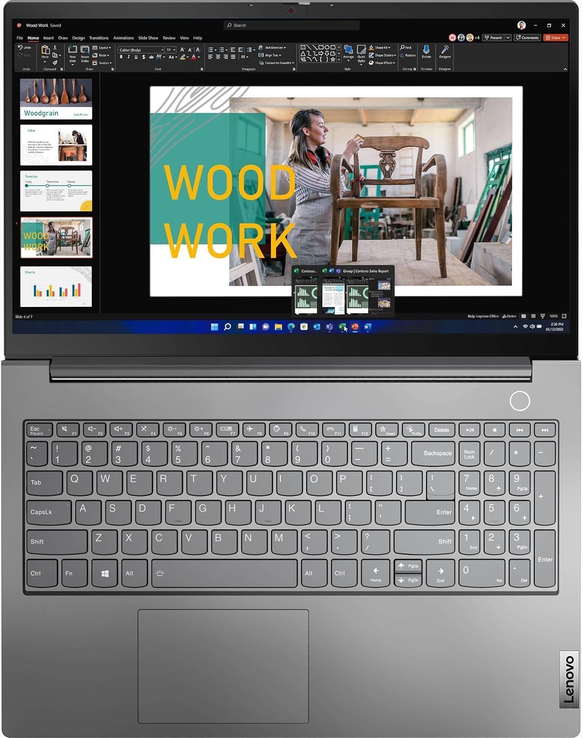 Lenovo ThinkBook 15 Gen 4 Business Laptop (15.6" FHD Anti-Glare, Intel 10-Core i7-1255U, 16GB RAM, 512GB SSD), 1080p Webcam, Fingerprint, Narrow Bezel, Thunderbolt 4, Ethernet, Win 11 Pro w/Copilot