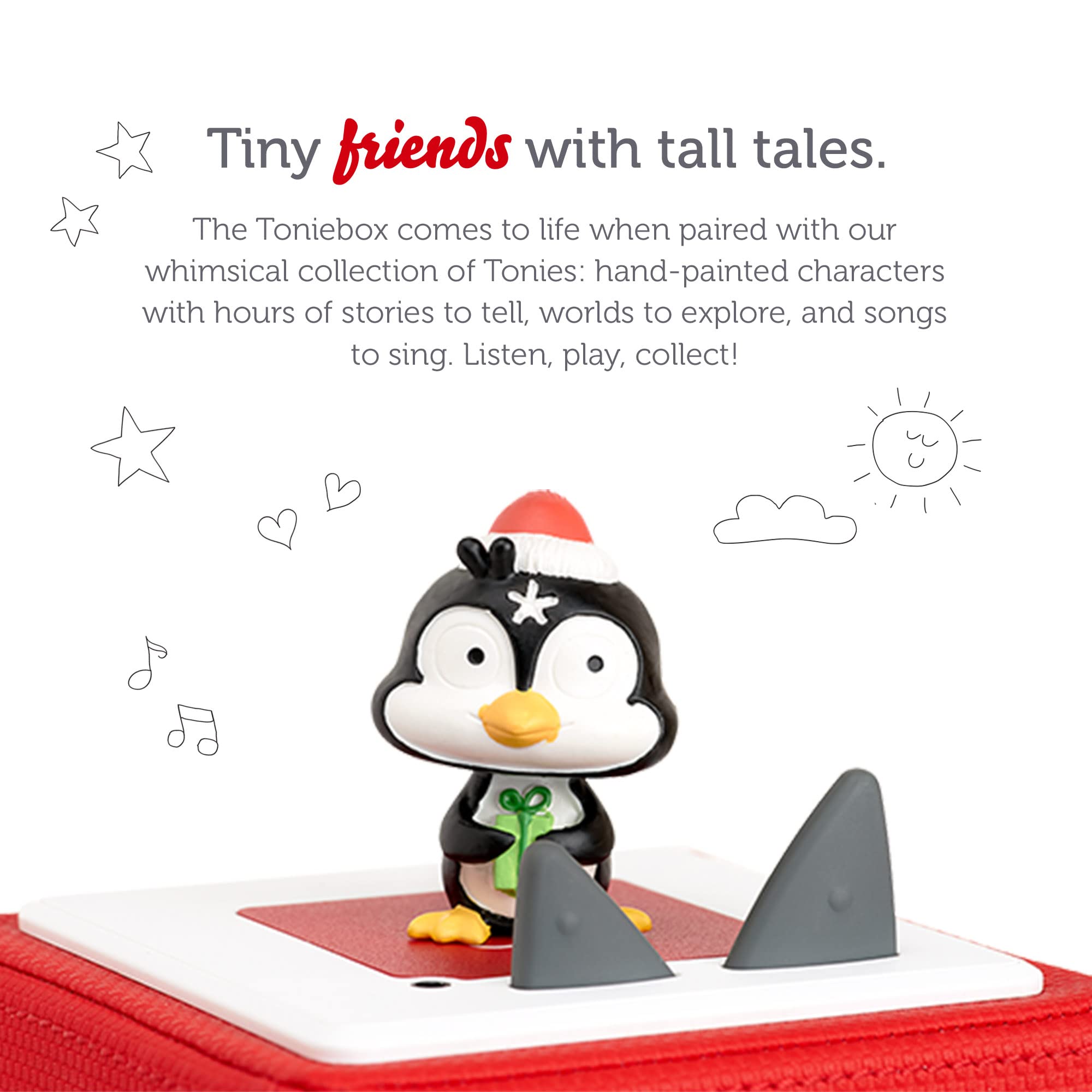 Tonies Penguin Audio Play Character with Holiday Songs - Volume 1 Multicolor