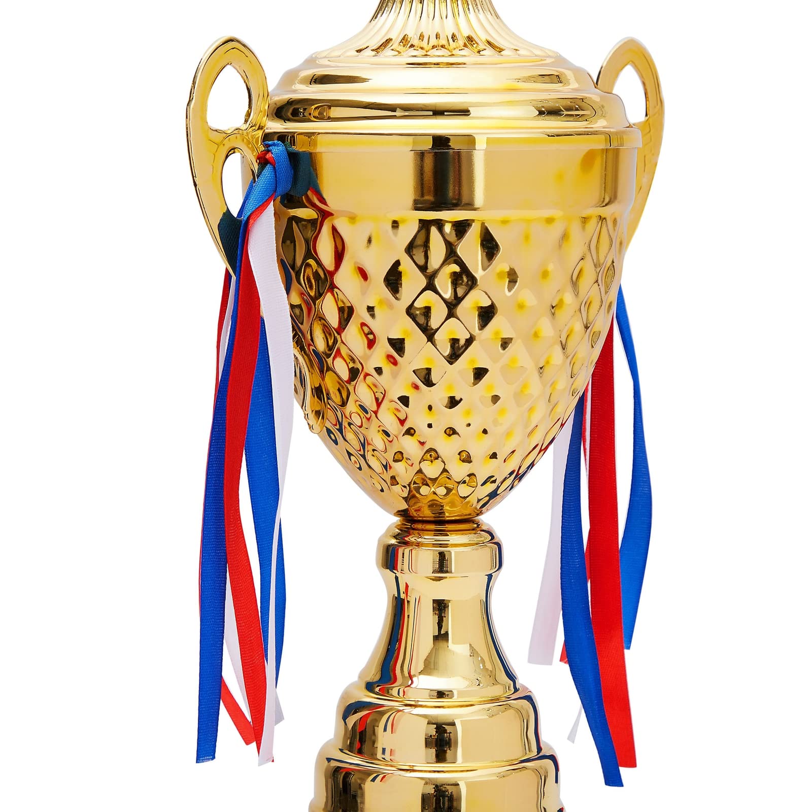 Juvale Large Gold Trophy Cup for Sports Championships, Tournaments, Award Competitions, Spelling Bee (15.2 x7.5 x 4.75 in)