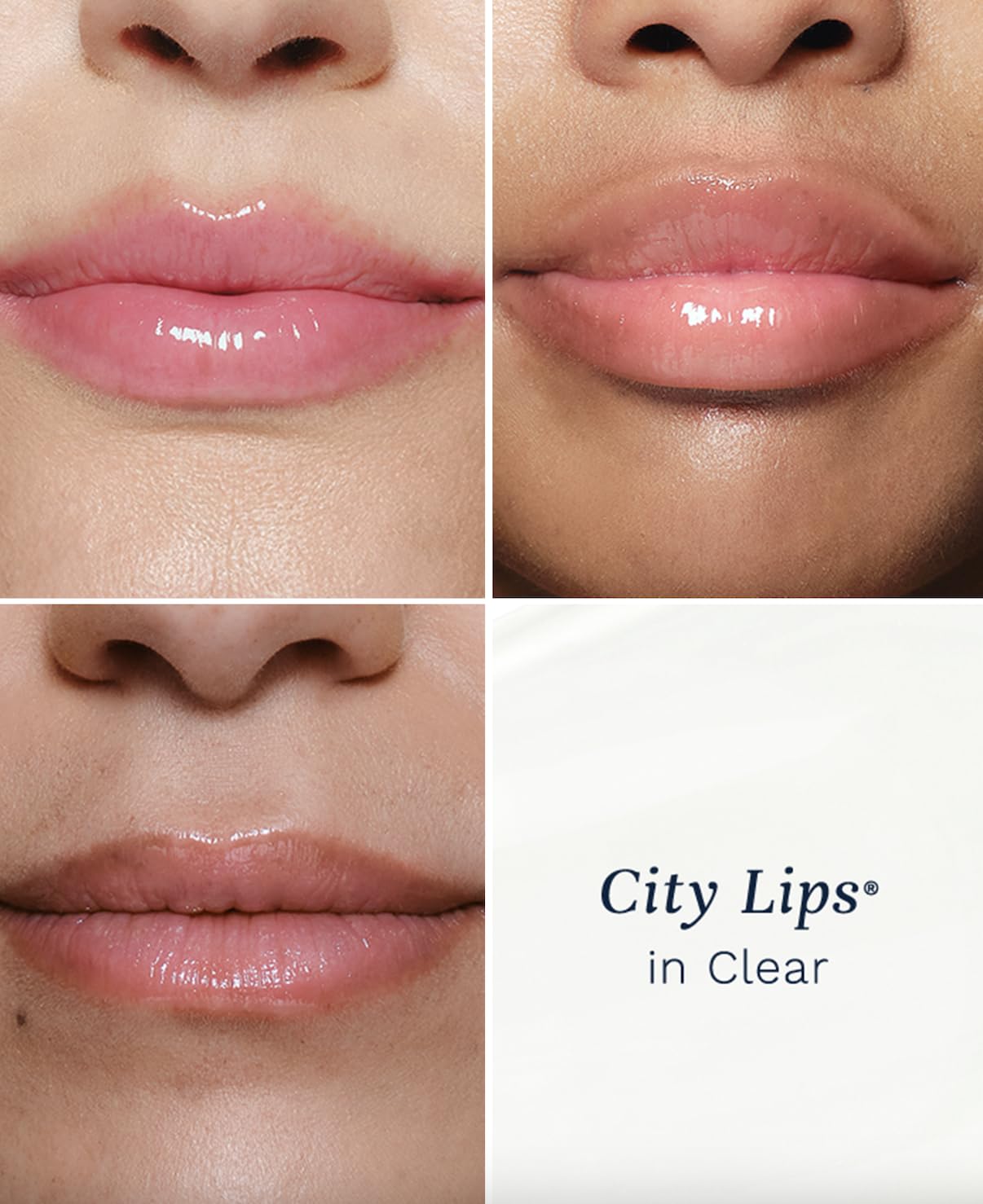 City Beauty City Lips Clear - Plumping Lip Gloss - Hydrate & Volumize - High Shine Lip Plumper - Hyaluronic Acid & Peptides Visibly Smooth Lip Wrinkles - Cruelty-Free