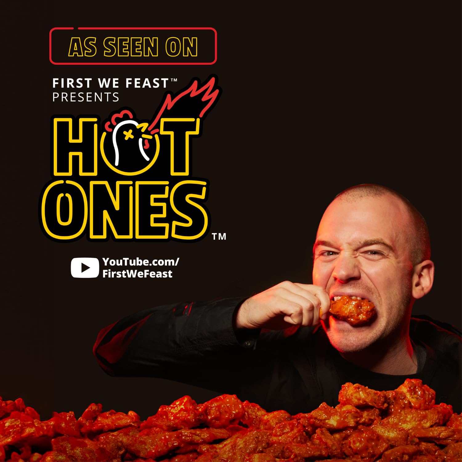 Hot Ones Hot Sauce Challenge Set - Season 25 Hot Sauce Variety Pack Made with Natural Ingredients - Unique Small Batch Sampler Gift Sets- 5 fl oz Bottles (10-Pack)