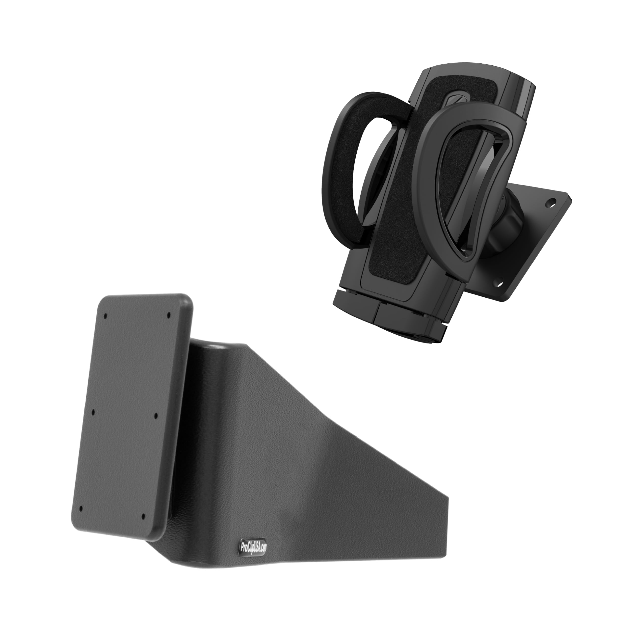 Scosche ProClip Angled Dash Mount Compatible with 2011 to 2023 Dodge Charger with StuckUp Universal Phone Mount Bundle