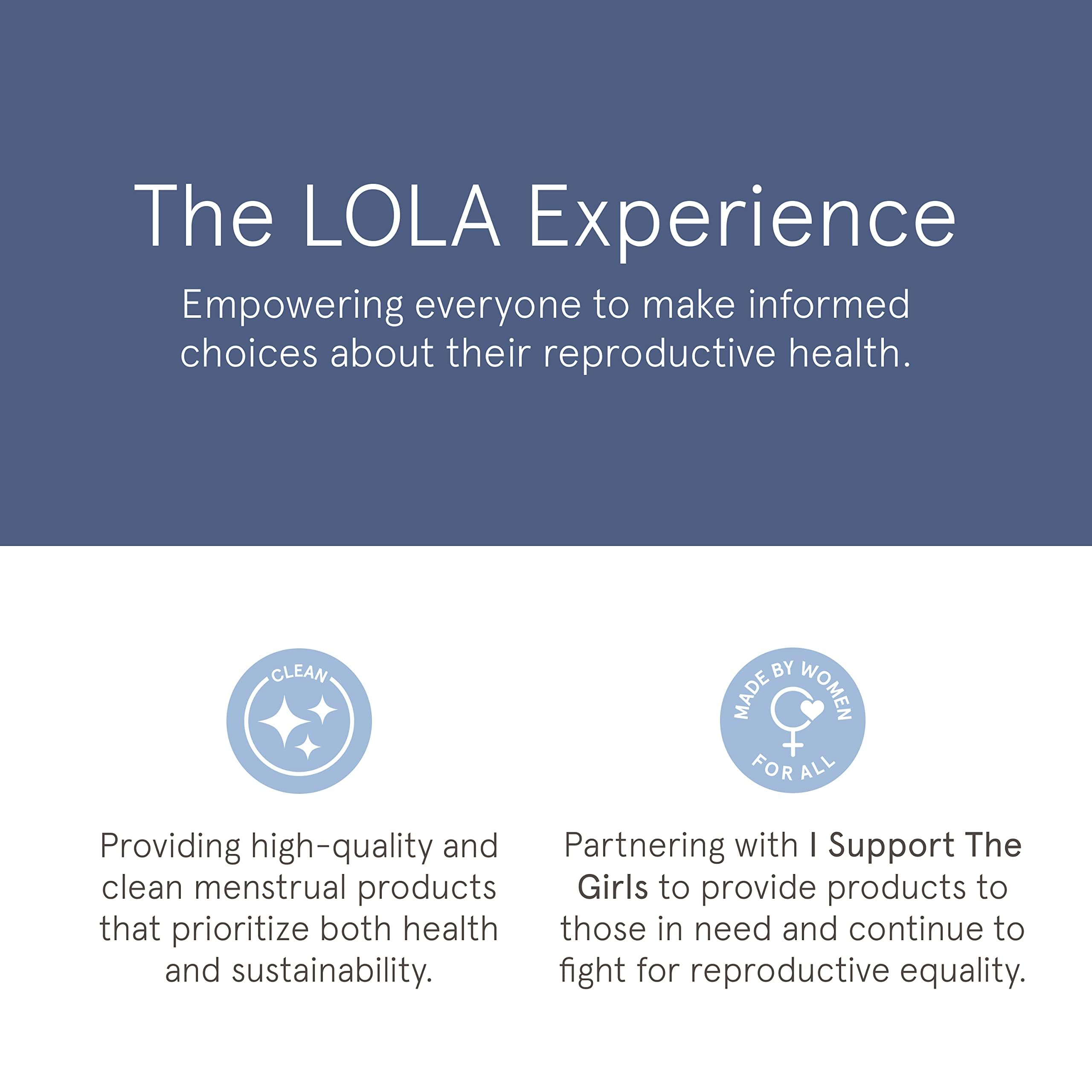 LOLA Organic Cotton Tampons, 32 Count - Super Plus Non-Toxic Tampons, Period Feminine Hygiene Products, HSA FSA Approved Products Feminine Care