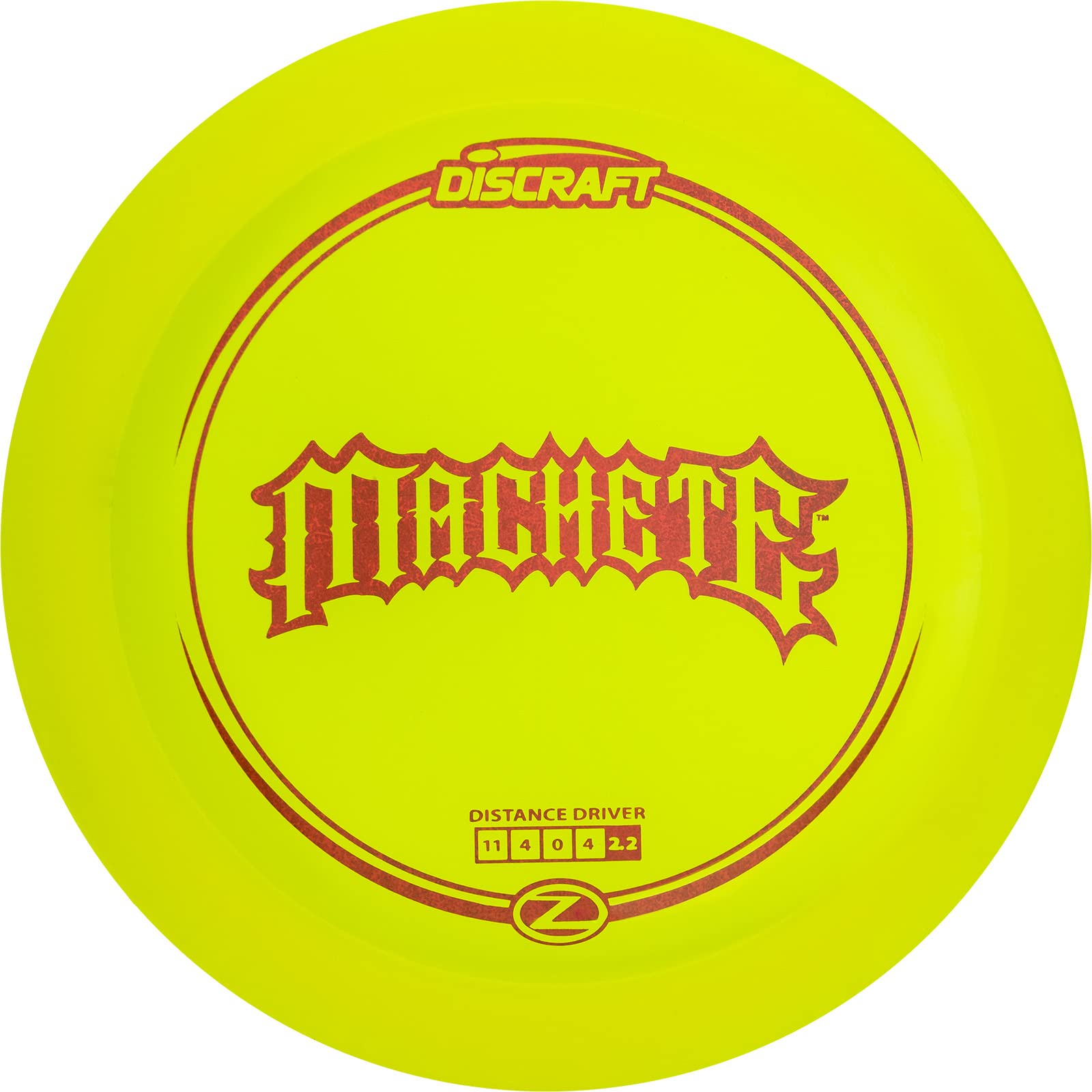 Discraft Z Machete 173-174 Gram Distance Driver Golf Disc