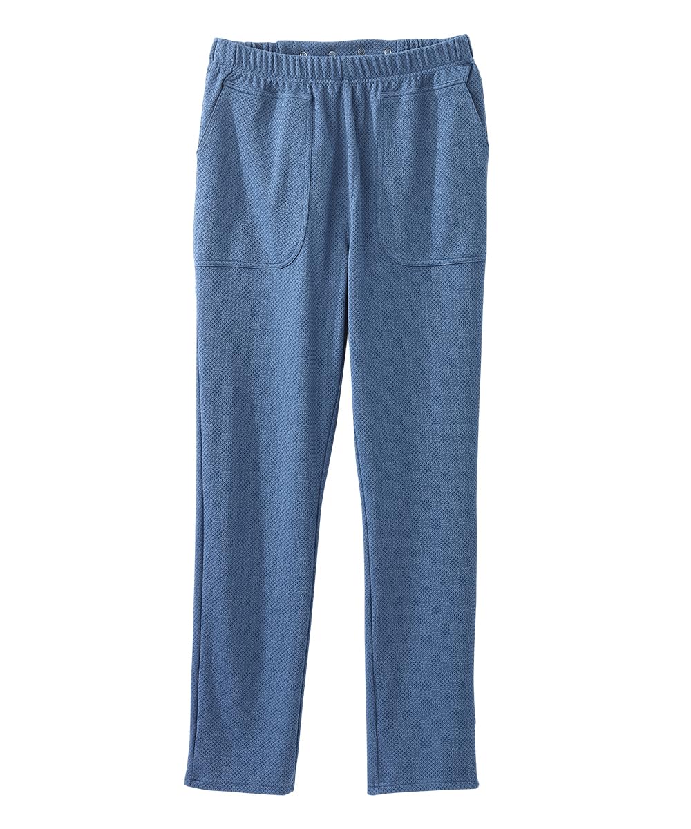 Silvert's Adaptive Clothing & Footwear Women’s Open Back Stretch Knit Pant - Denim 3XL