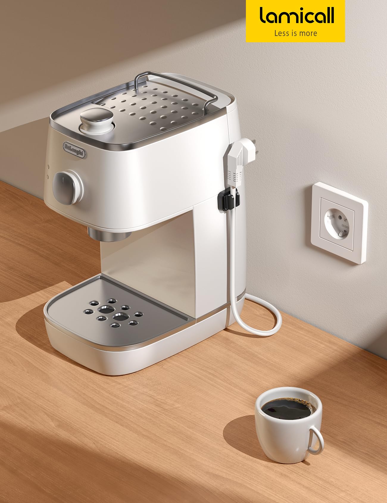 10Pack [Spring Fixed] Cord Holder Clips, Cord Organizer for Desk - Lamicall Adjustable Cord Holder Clips Cable Management, Phone Charger Cord Holder, Wall Car Desktop Nightstand Wire Cord Organizer