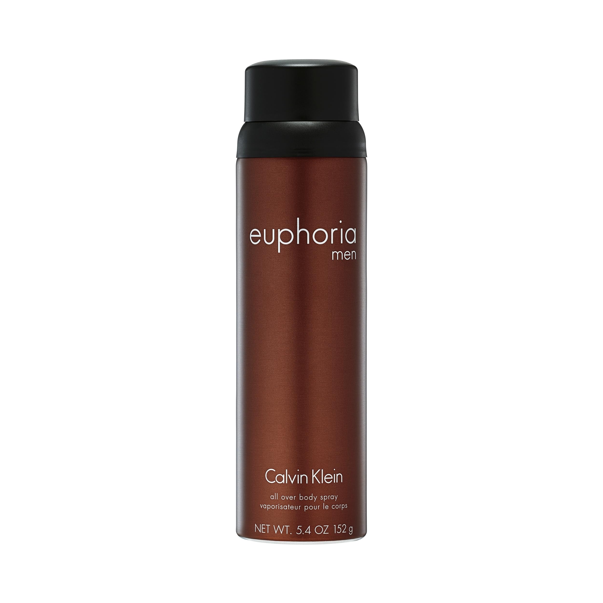 Calvin Klein Euphoria Body Spray for Men – With Notes of Ginger, Black Basil, Creamy Suede Accord & Patchouli – 5.4 fl oz.