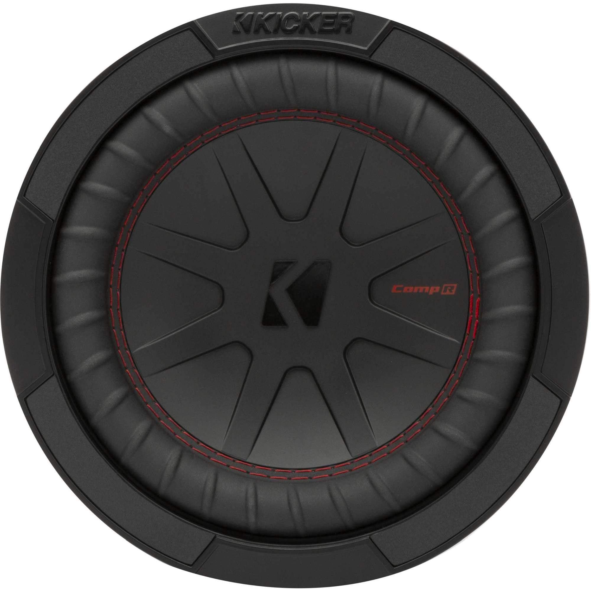 KICKER 48CWR84 CompR 8" Subwoofer, DVC, 4-ohm