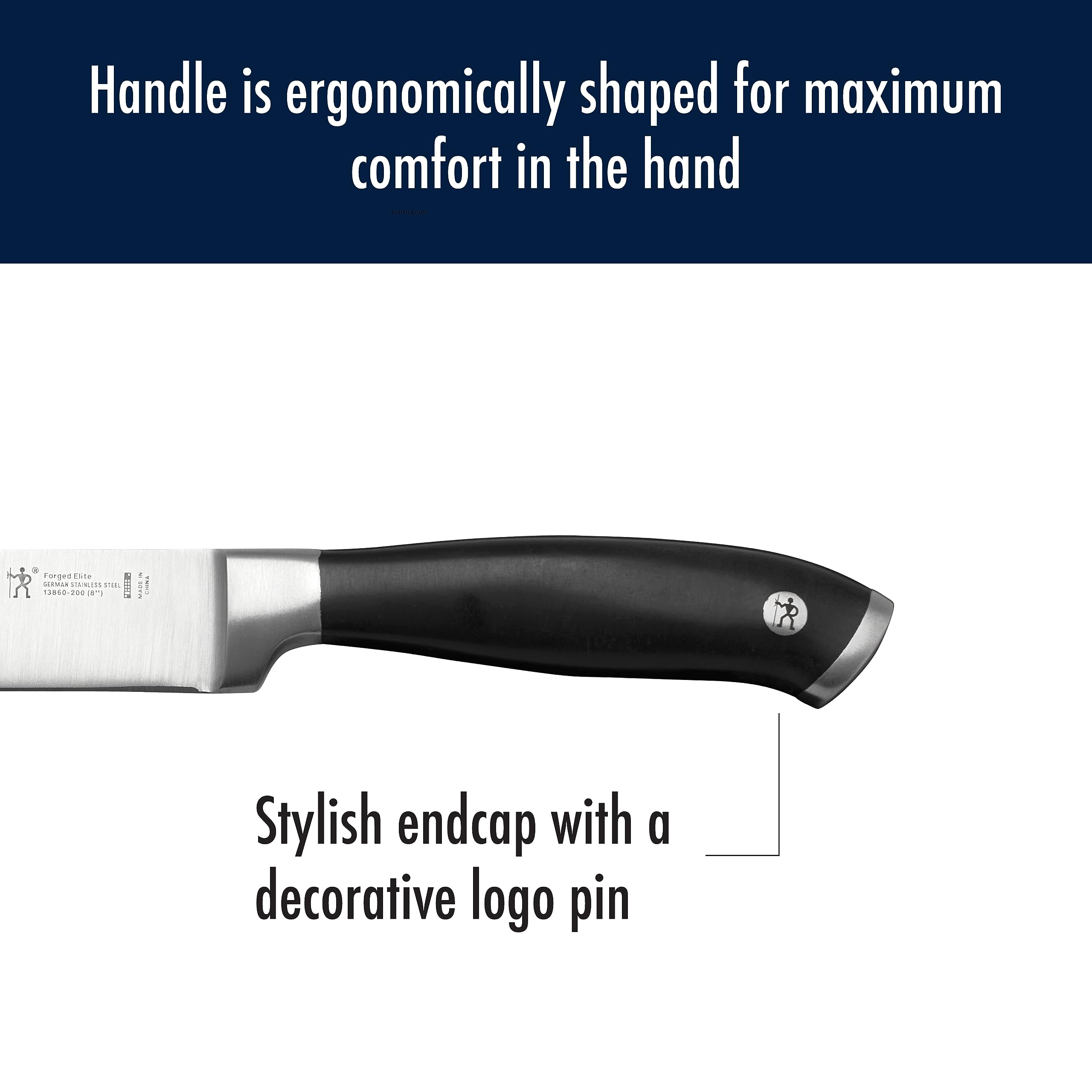 HENCKELS Forged Elite Razor-Sharp 2-Piece Carving Knife Set, German Engineered Informed by 100+ Years of Mastery