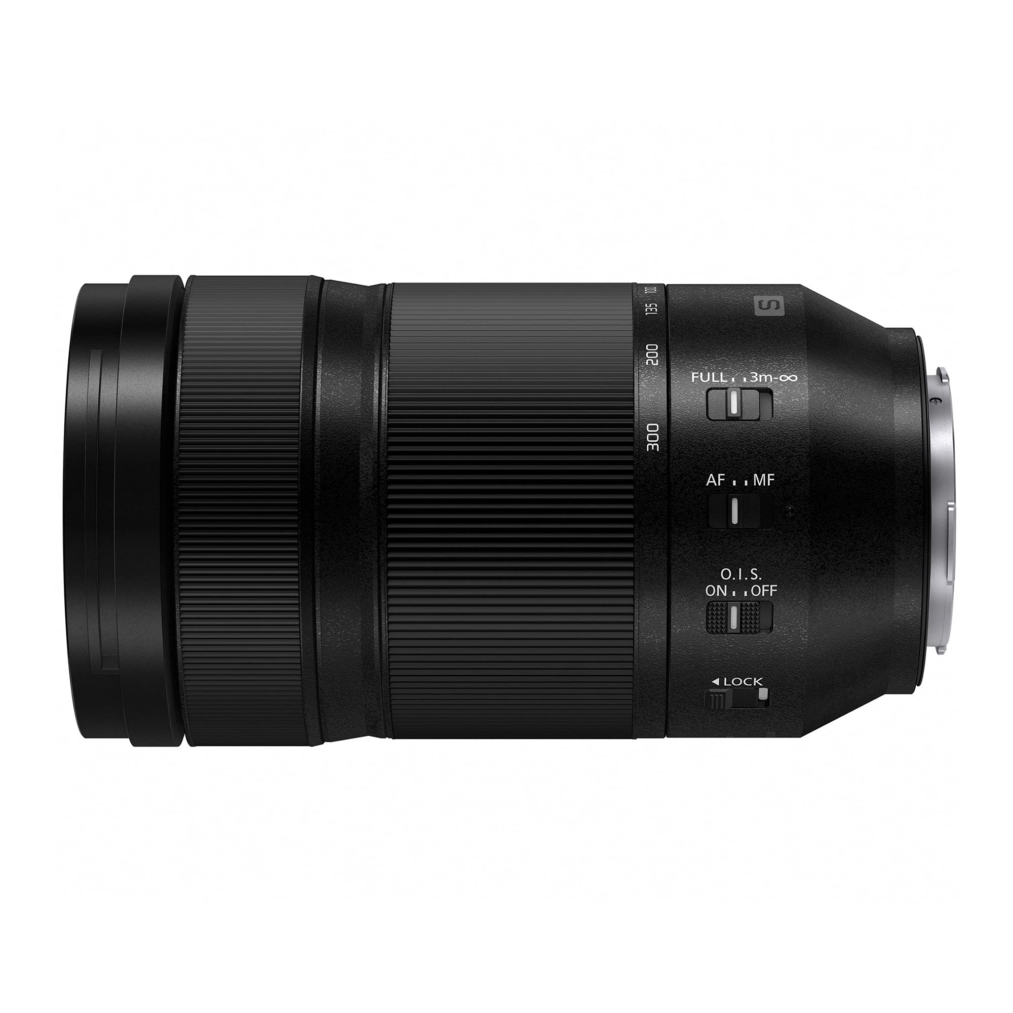 Panasonic LUMIX S Series Camera Lens, 70-300mm F4.5-5.6 Macro O.I.S. L Mount Interchangeable Lens for Mirrorless Full Frame Digital Cameras Black