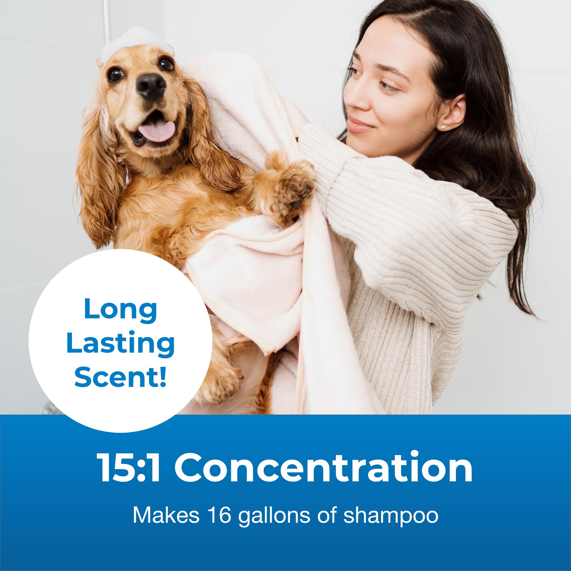 Lambert Kay Fresh and Clean Moisturizing Shampoo, 15.1-Gallon