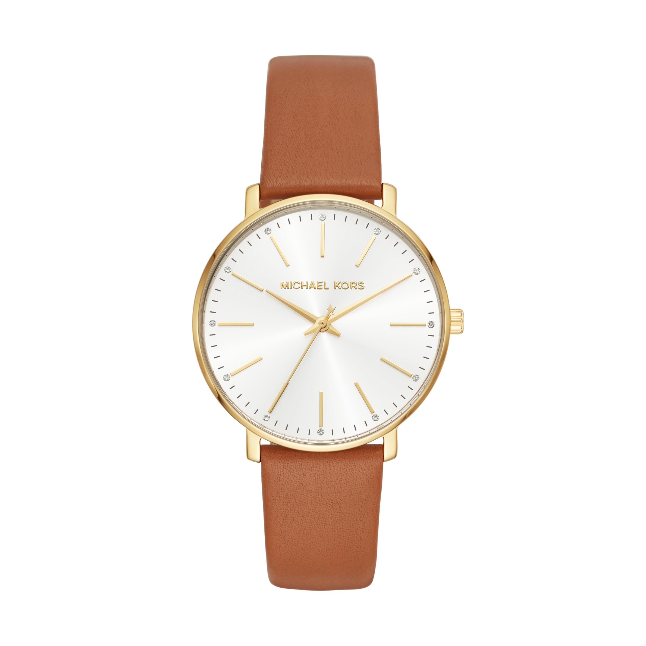 Michael Kors Pyper Three-Hand Silver-Tone Stainless Steel Mesh Women's Watch (Model: MK2740)