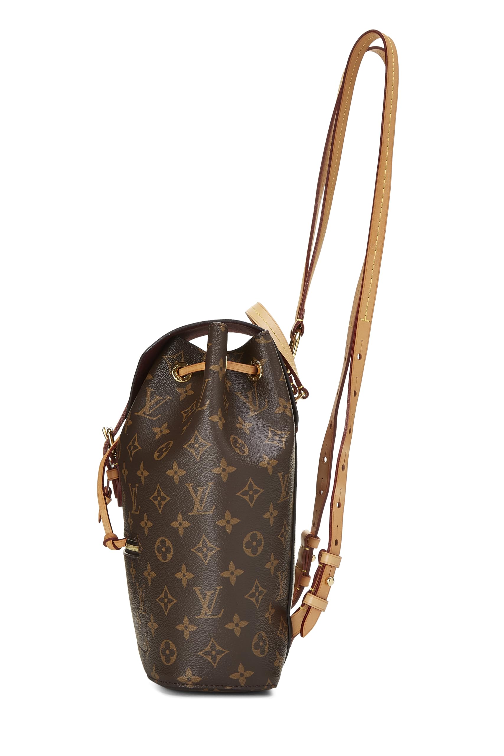 Louis Vuitton, Pre-Loved Monogram Canvas Montsouris MM NM, Brown