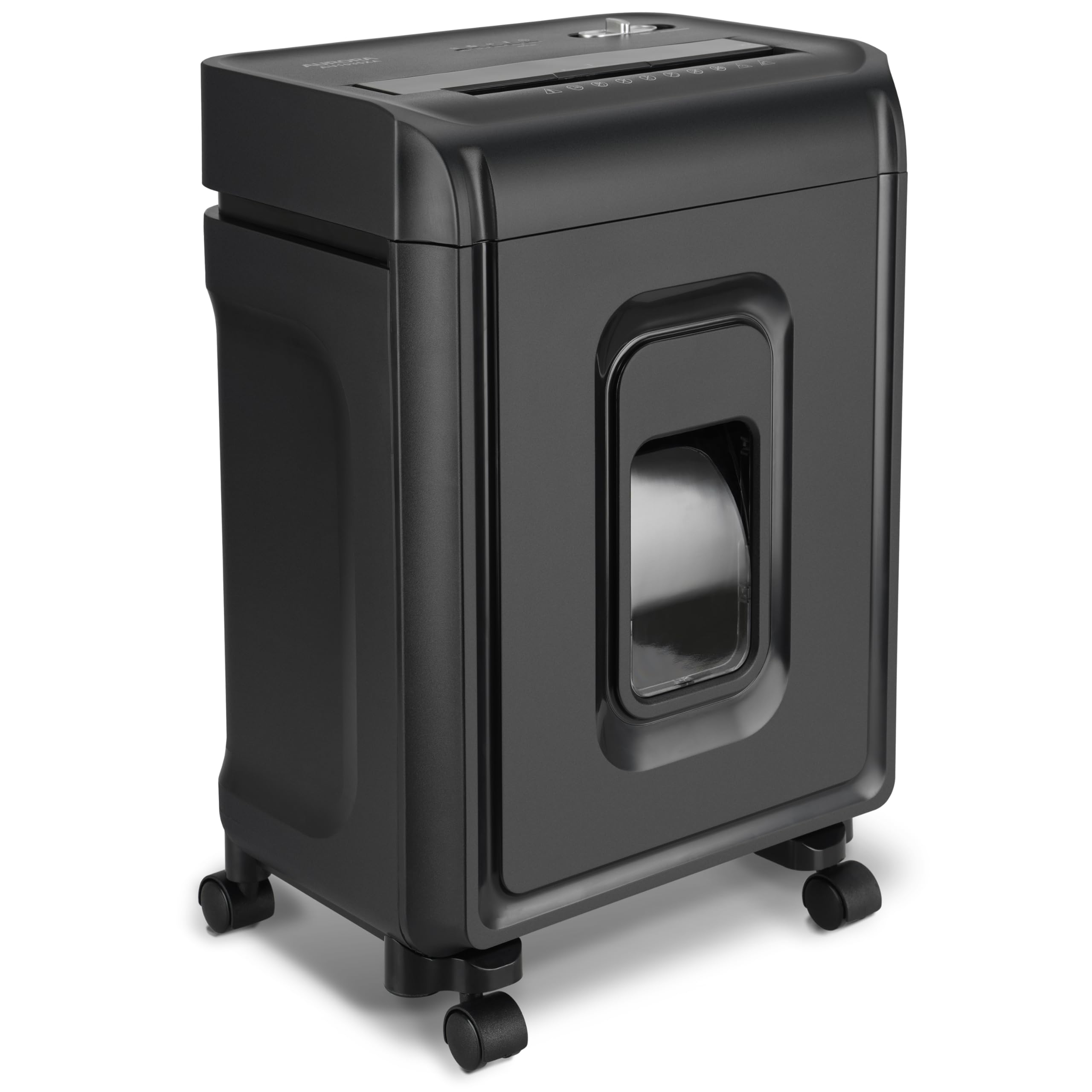 Aurora AU1035XA 10-Sheet Crosscut Paper/Credit Card Shredder with 4-Gallon Pullout Wastebasket