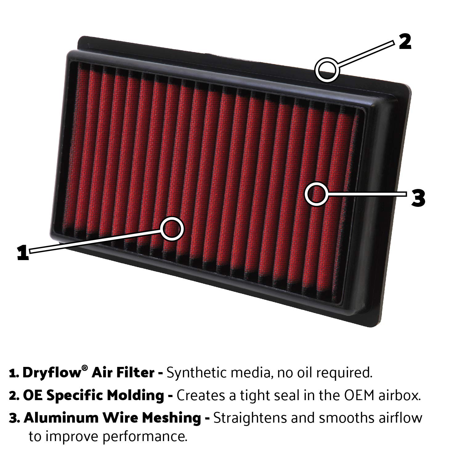 AEM 28-20385 DryFlow Air Filter