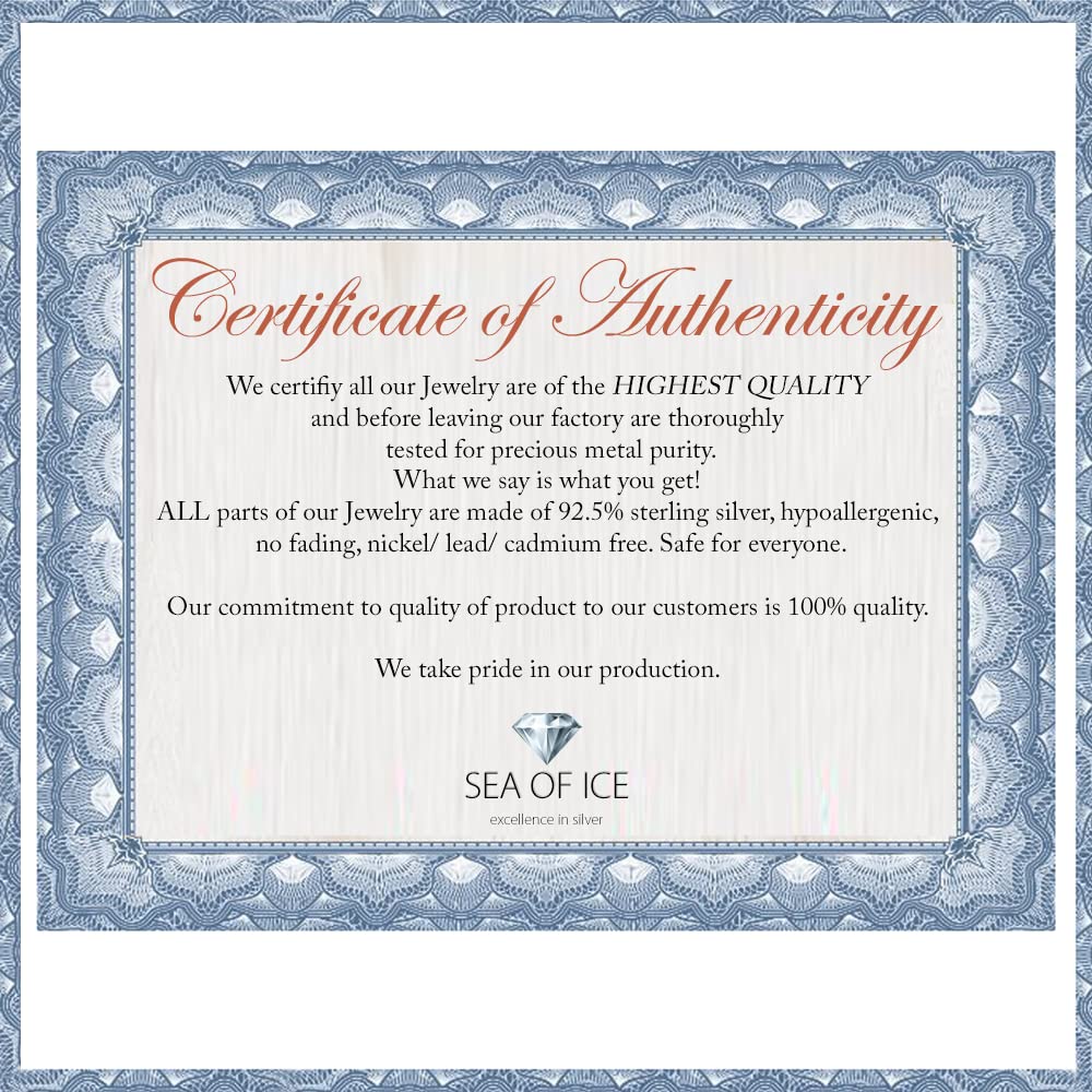 Silver Hoop Earrings for Women Girls - Oval Filigree Trendy Fashion Hoop Earrings – Sterling Silver Earrings for Women Girls Gift Holiday