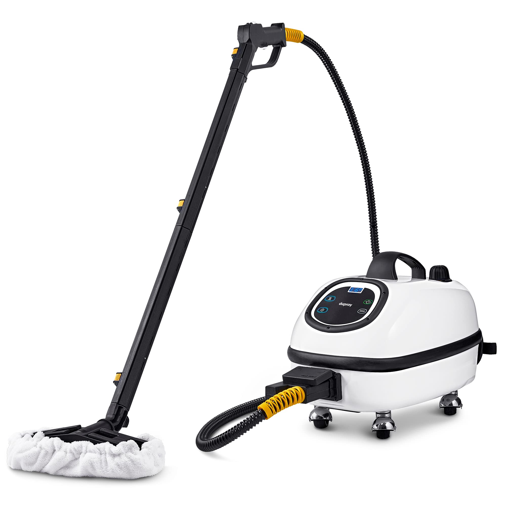 Dupray Tosca Steam Cleaner: A commercial-grade steamer made in Italy, perfect for both professional and home cleaning needs, offering powerful performance and reliability.