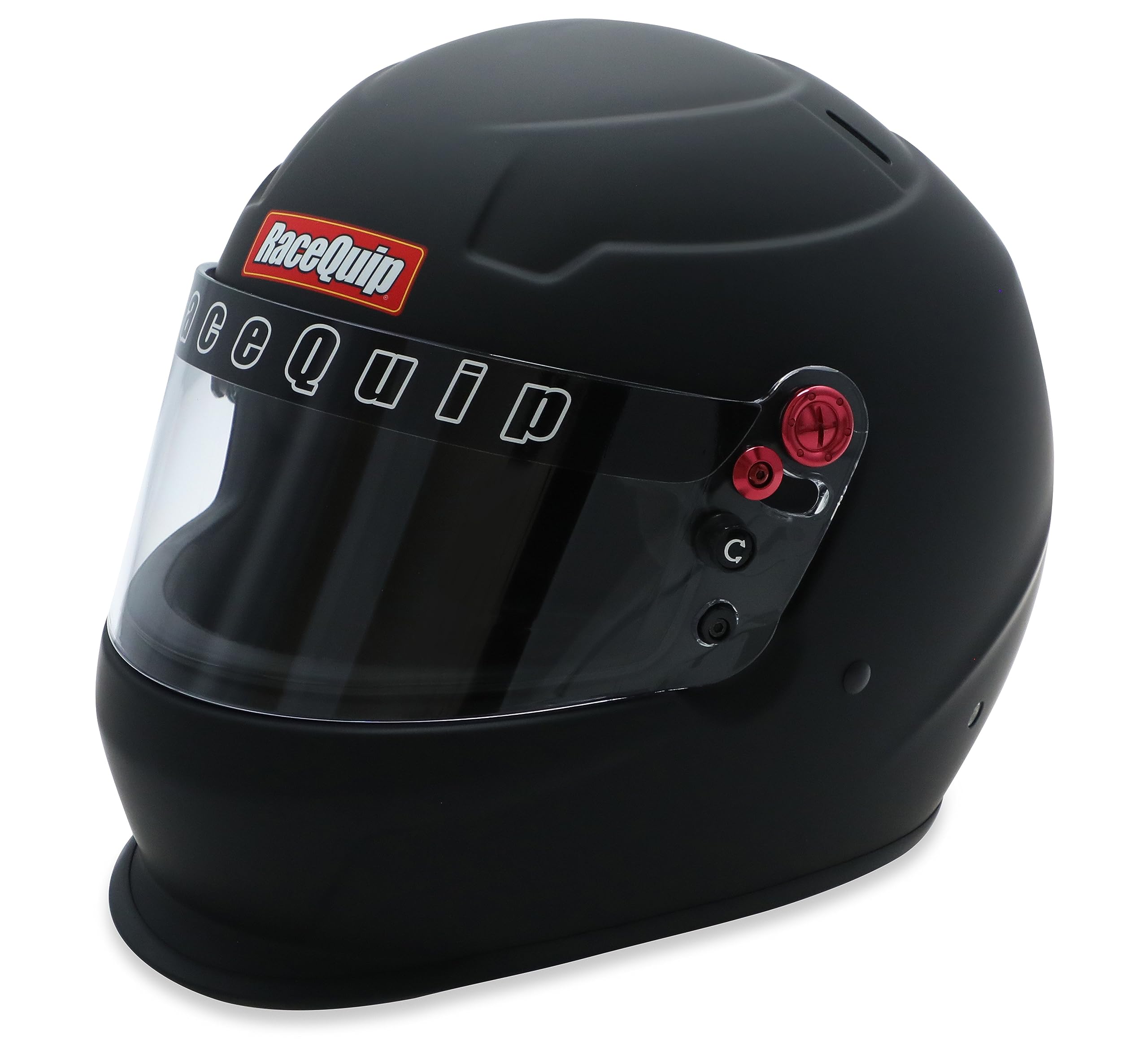 RACEQUIP Full Face Helmet PRO20 Series Snell SA2020 Rated Flat Black Large 276995