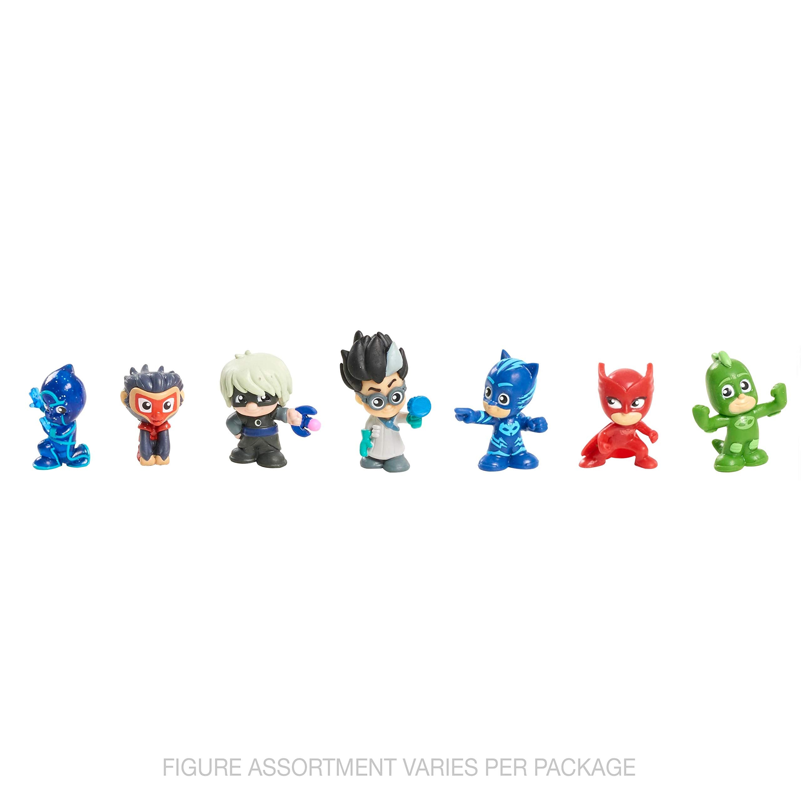 PJ Masks Night Time Surprise Micros Figures HQ Box Set - Box 1, Kids Toys for Ages 3 Up by Just Play