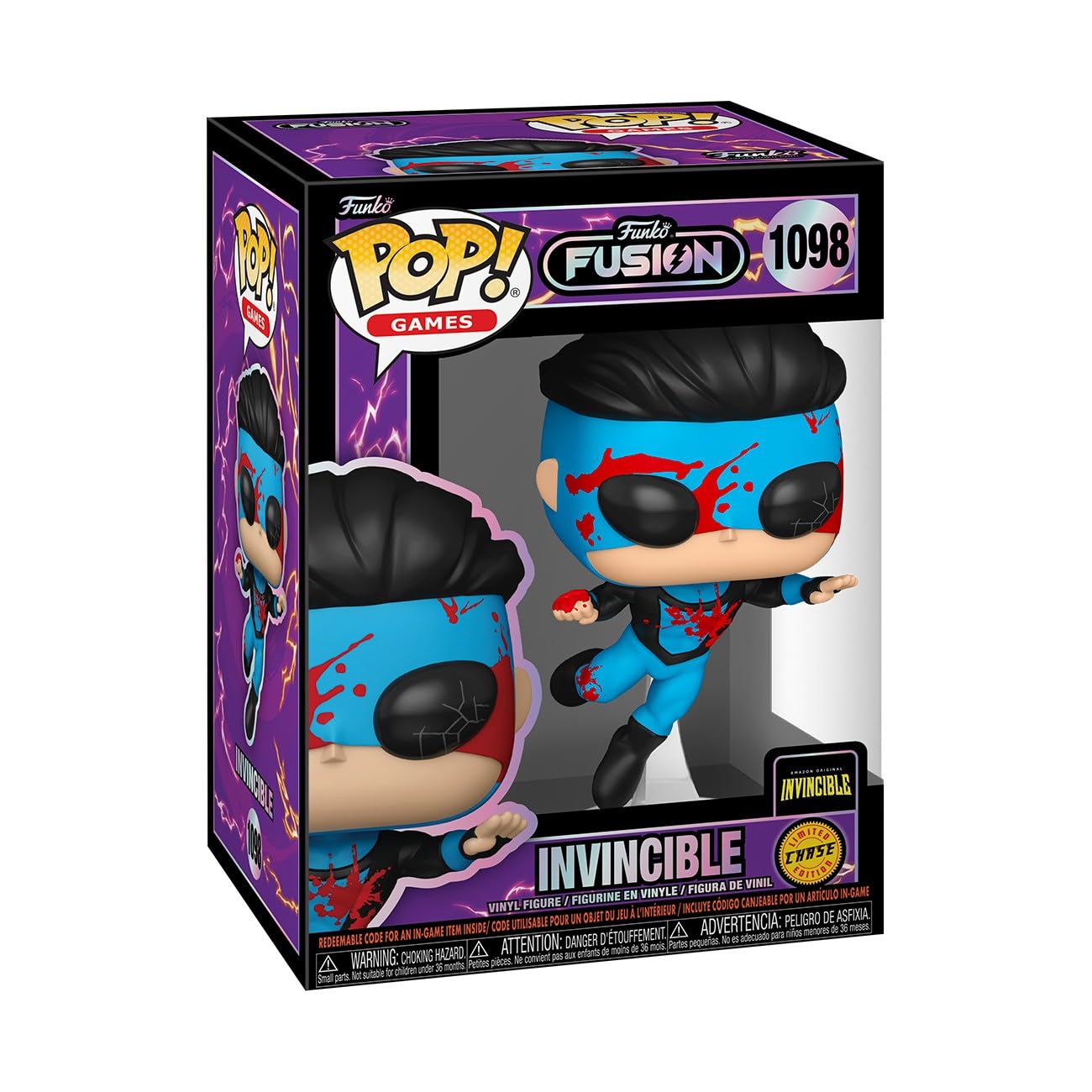 Funko Pop! TV: Fusion - Invincible - 1/6 Odds for Rare Chase Variant Fusion - Collectable Vinyl Figure - Gift Idea - Official Merchandise - Toys for Kids & Adults