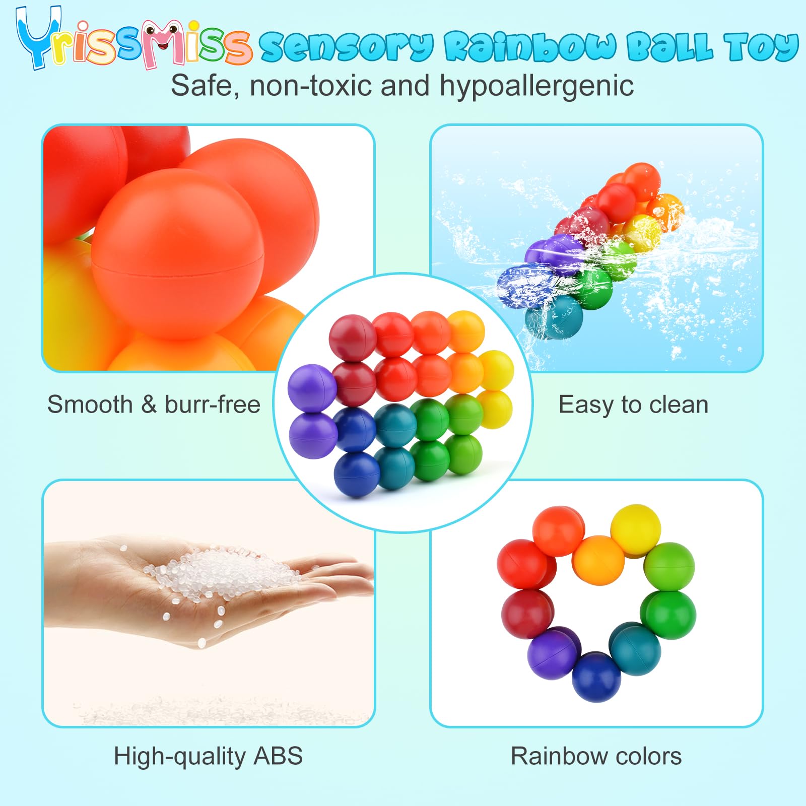 Yrissmiss Autism Sensory Toys for Autistic Children, Fidget Toys for Adults Kids , Autism Toy for Toddlers 3-4,Christmas Stocking Stuffers Present,Airplane Car Travel for Kids Ages 3-5