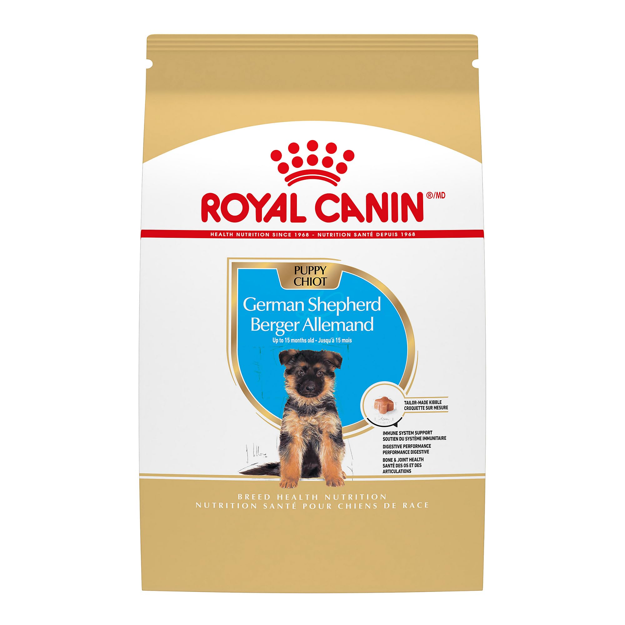 Royal Canin German Shepherd Puppy Breed Specific Dry Dog Food, 30 lb. bag