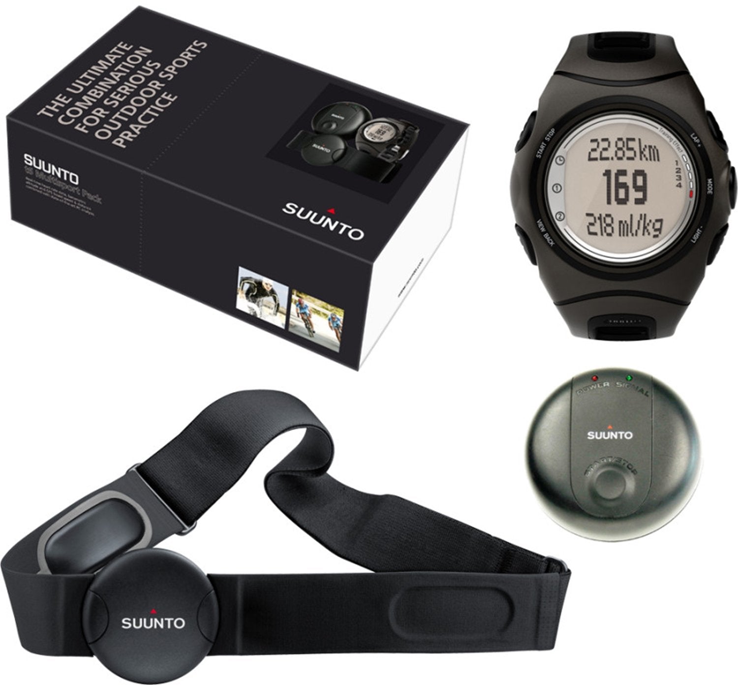 SUUNTO T6c Mulitsport Pack (T6c Heart Rate Monitor and GPS POD)