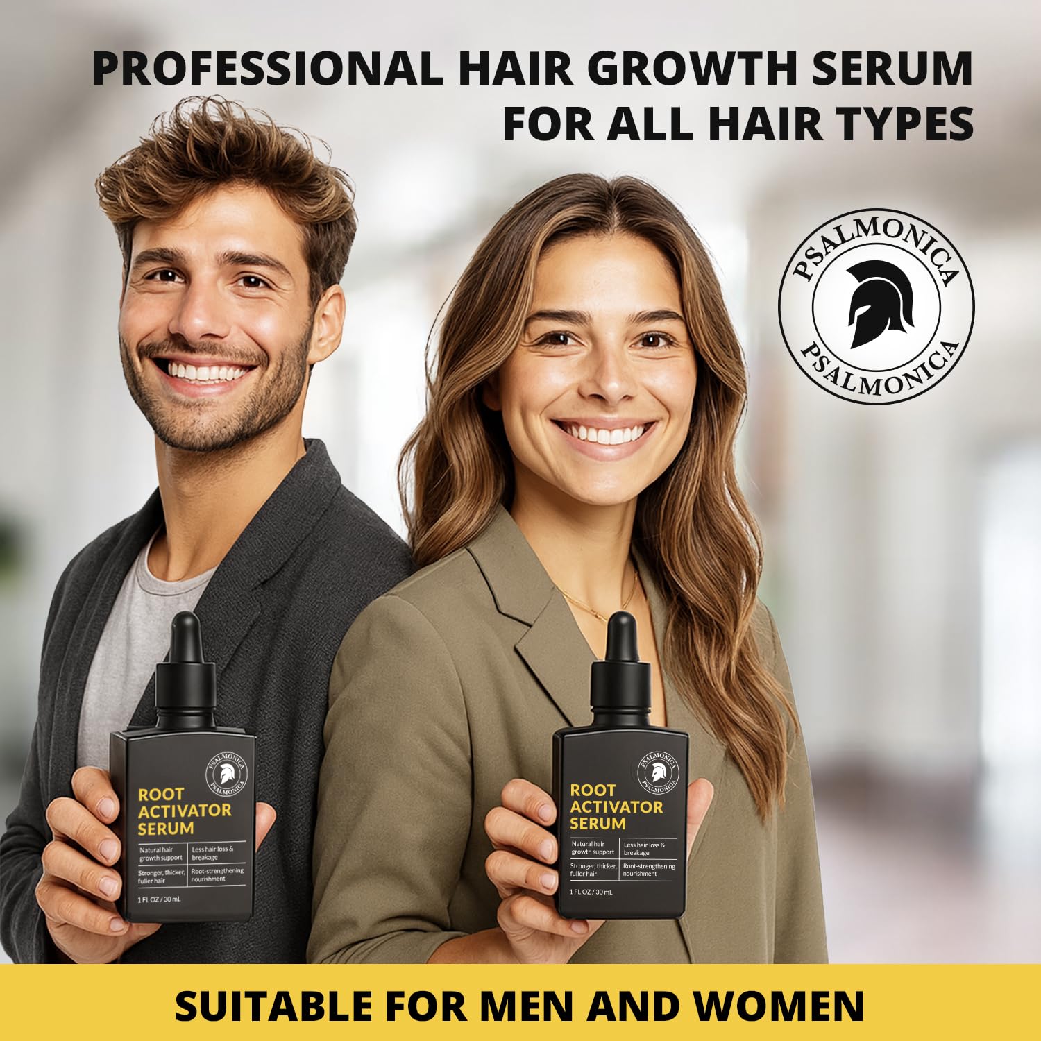 Hair Growth Serum: Root Activator Scalp Treatment for Hair Loss & Regrowth with Rosemary Oil - Botanical DHT Blocker Hair Thickening Formula for Thinning Hair - for Women & Men (1 Fl Oz (Pack of 1))