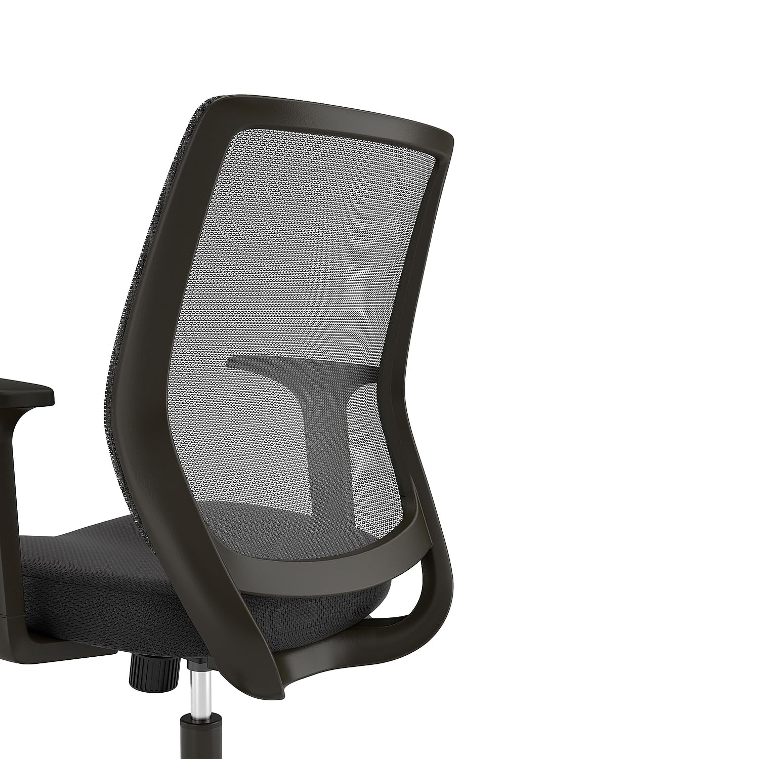 Union & Scale Staples Mesh Back Swivel Office Chair, Ergonomic Fabric Seat, Adjustable Height, Tilt Tension and Tilt Lock, Perfect as an Office or Gaming Chair