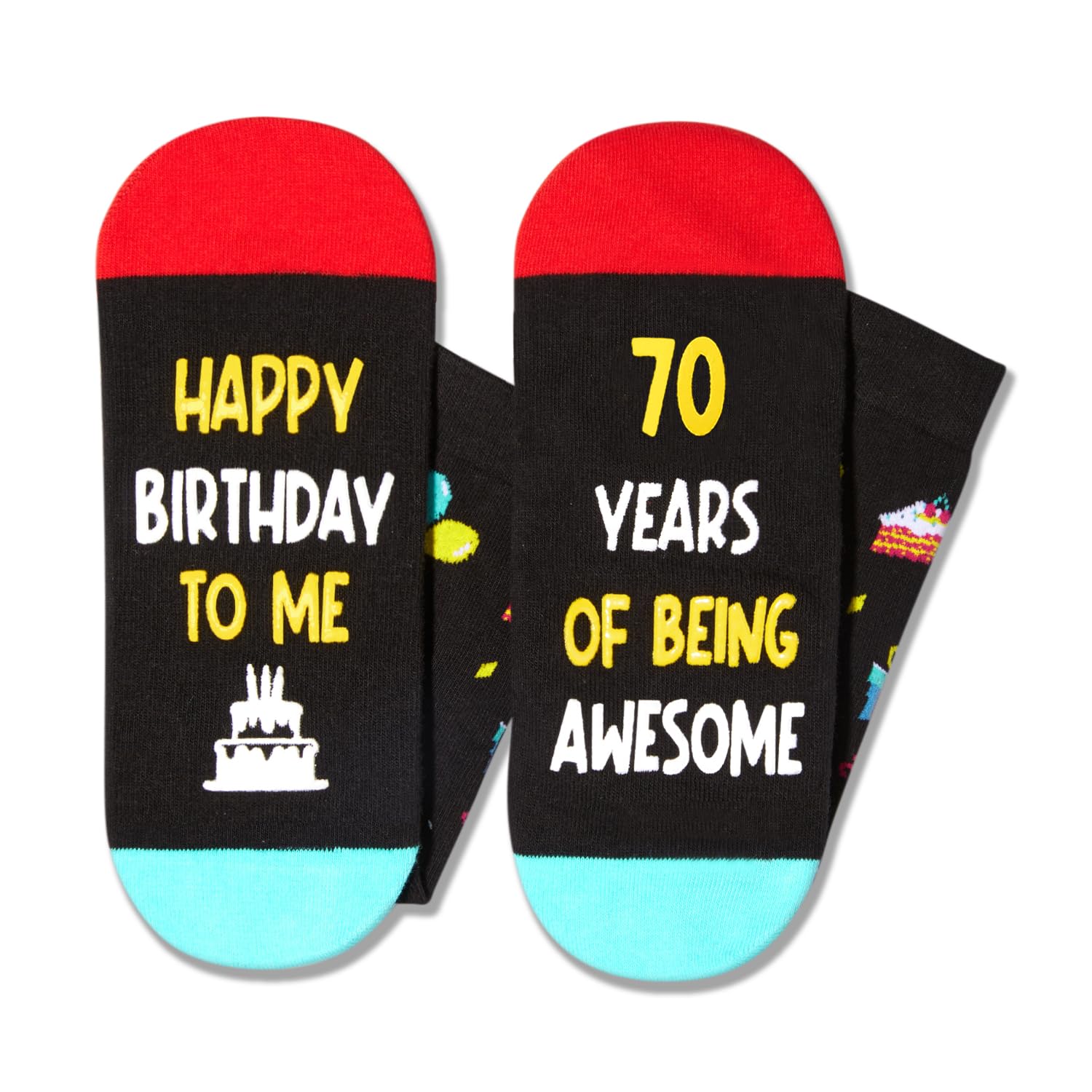 Zmart 70th Birthday Gift Ideas for Men - Socks for Older Men over 70, Best Gifts for 70 Year Old, Old Man Gifts for Men Useful