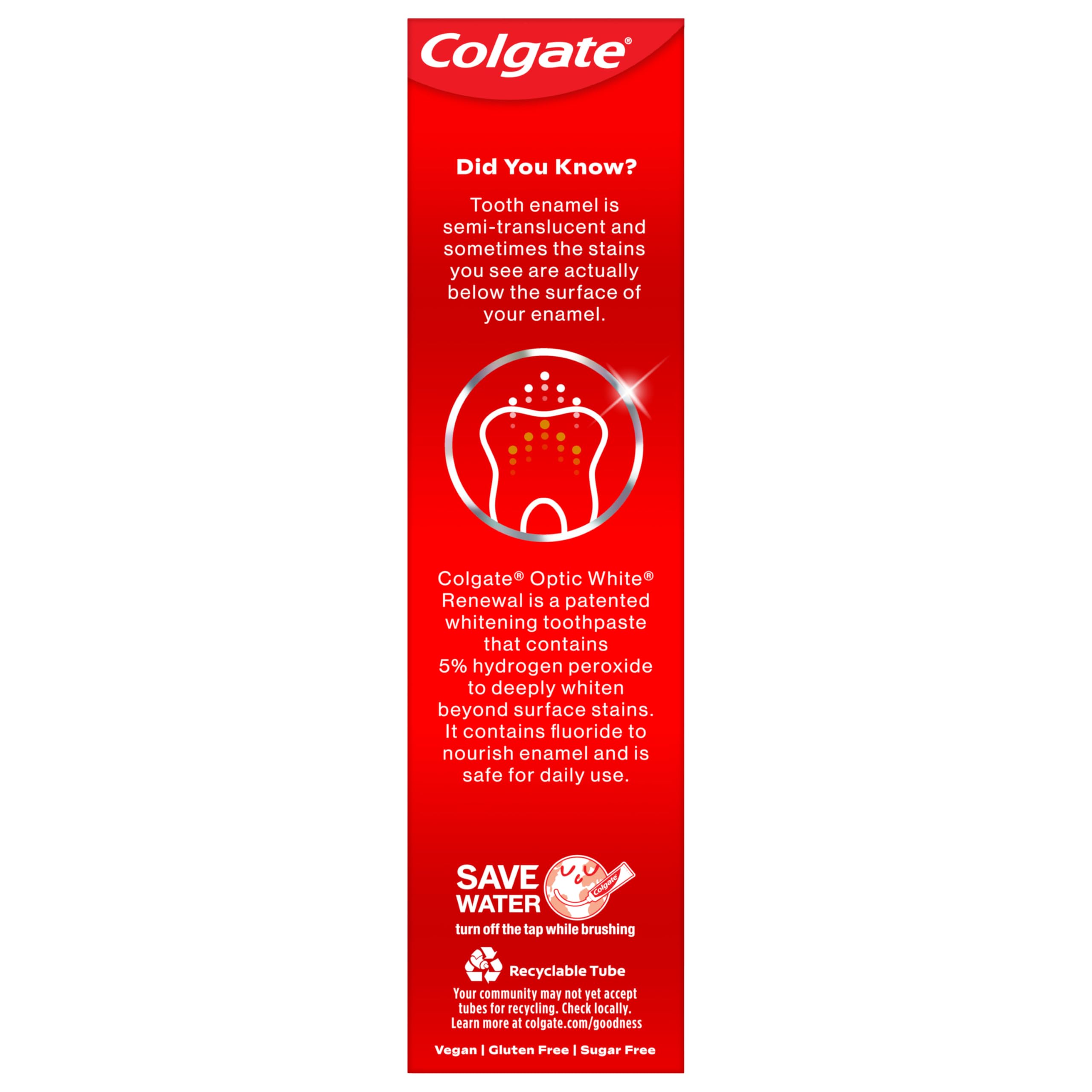 Colgate Optic White Renewal High Impact White 3oz