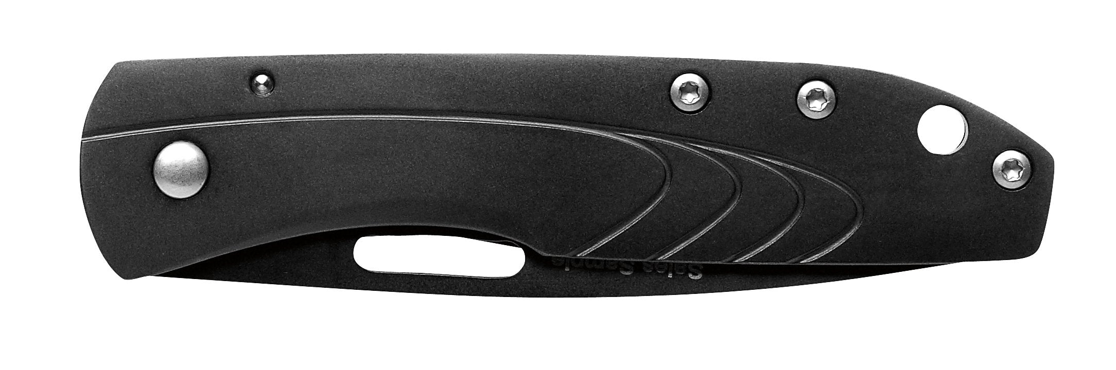 Gerber Gear STL Folding Pocket Knife for Hunting and Outdoors, 2.5" Drop Point and Plain Edge Blade, Black