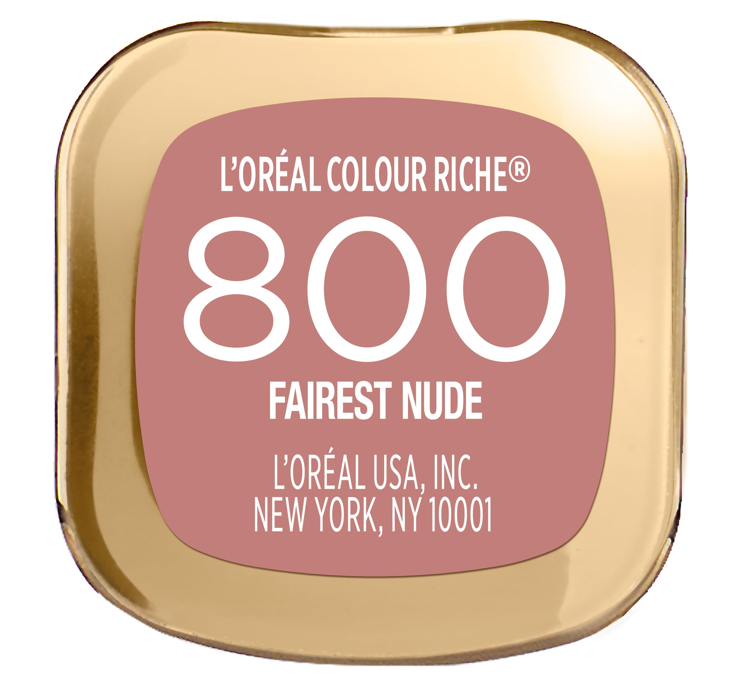 L’Oréal Paris Colour Riche Original Creamy, Hydrating Satin Lipstick with Argan Oil and Vitamin E, Fairest Nude , 1 Count