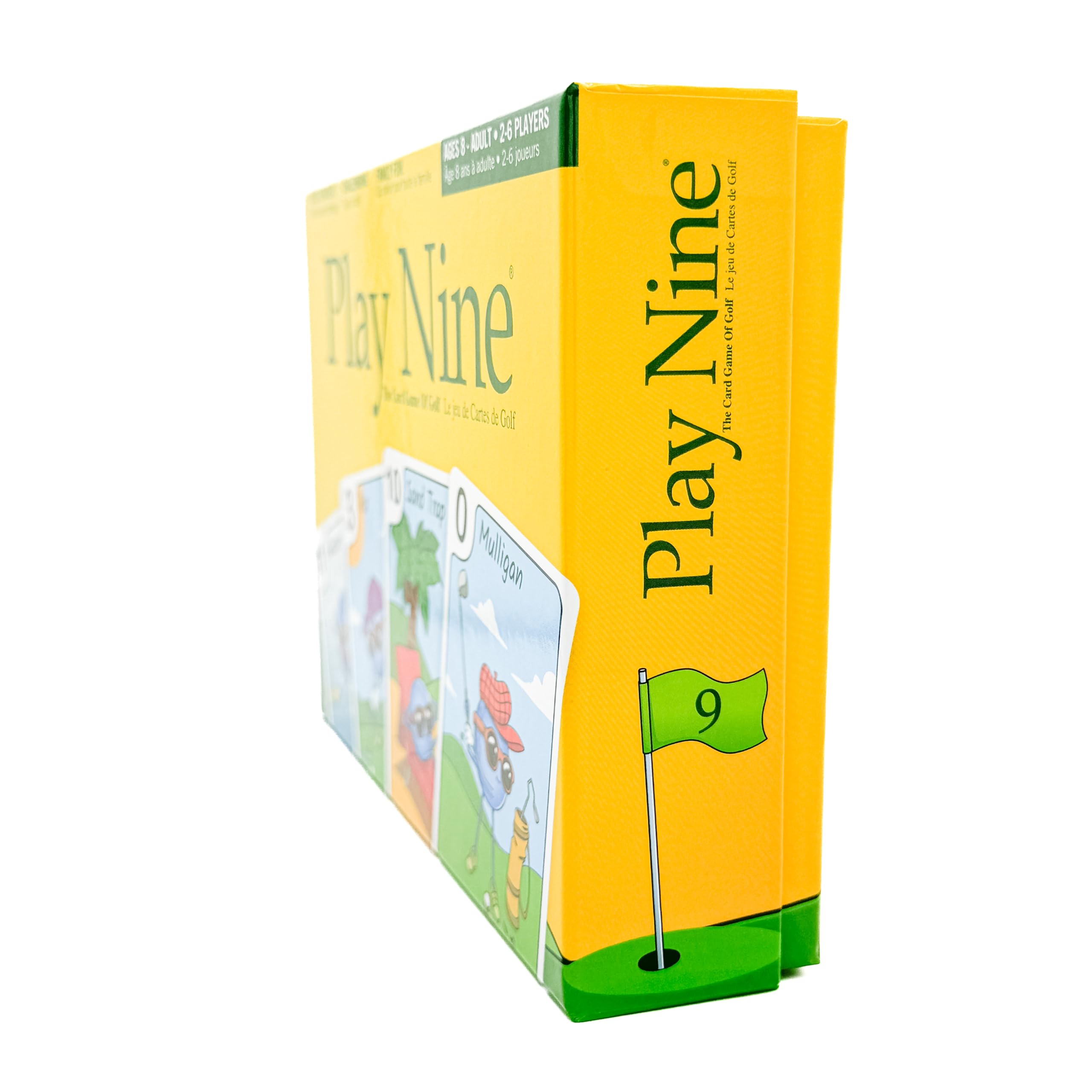 PLAY NINE - The Card Game for Families,Best Strategy Game For Couples, Fun Game Night Kids, Teens and Adults, The Perfect Golf Gift