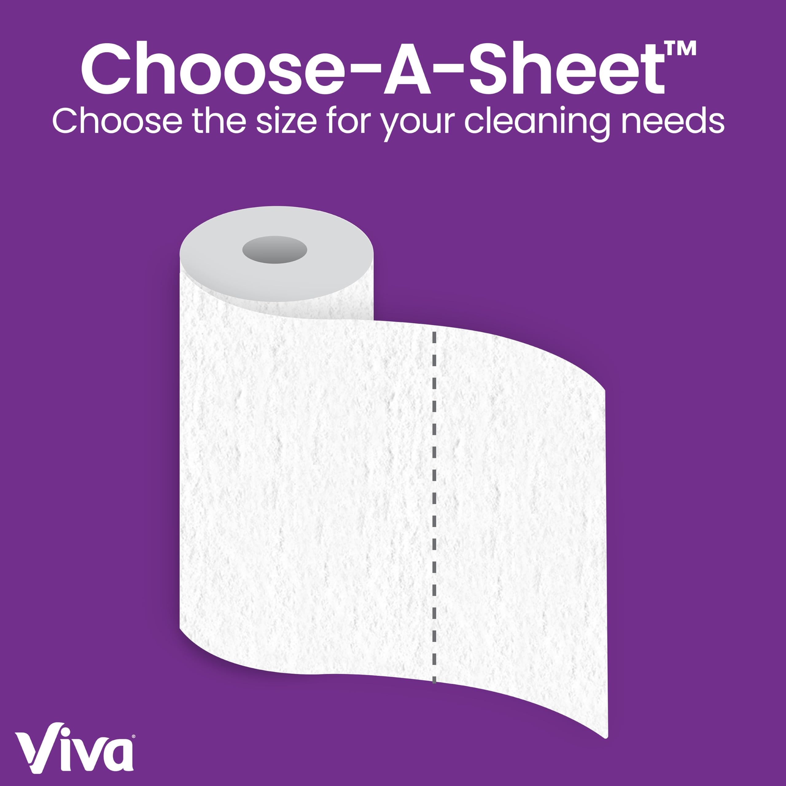 Viva Signature Cloth Paper Towels, 3 Double Rolls, 94 Sheets per Roll