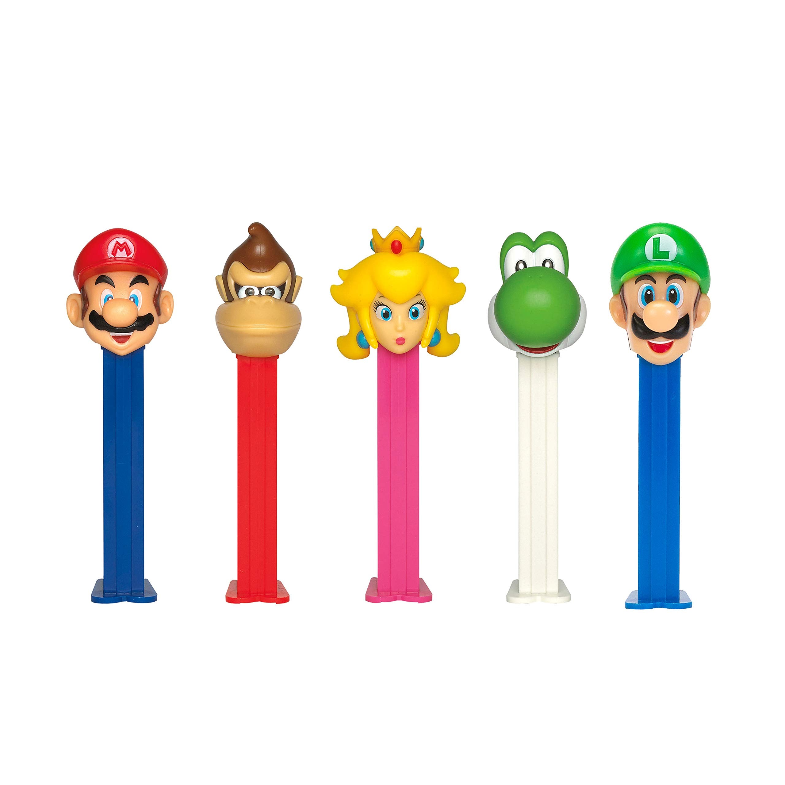 PEZ Candy Nintendo, Assortment Candy, 0.58 Oz (Pack of 12)