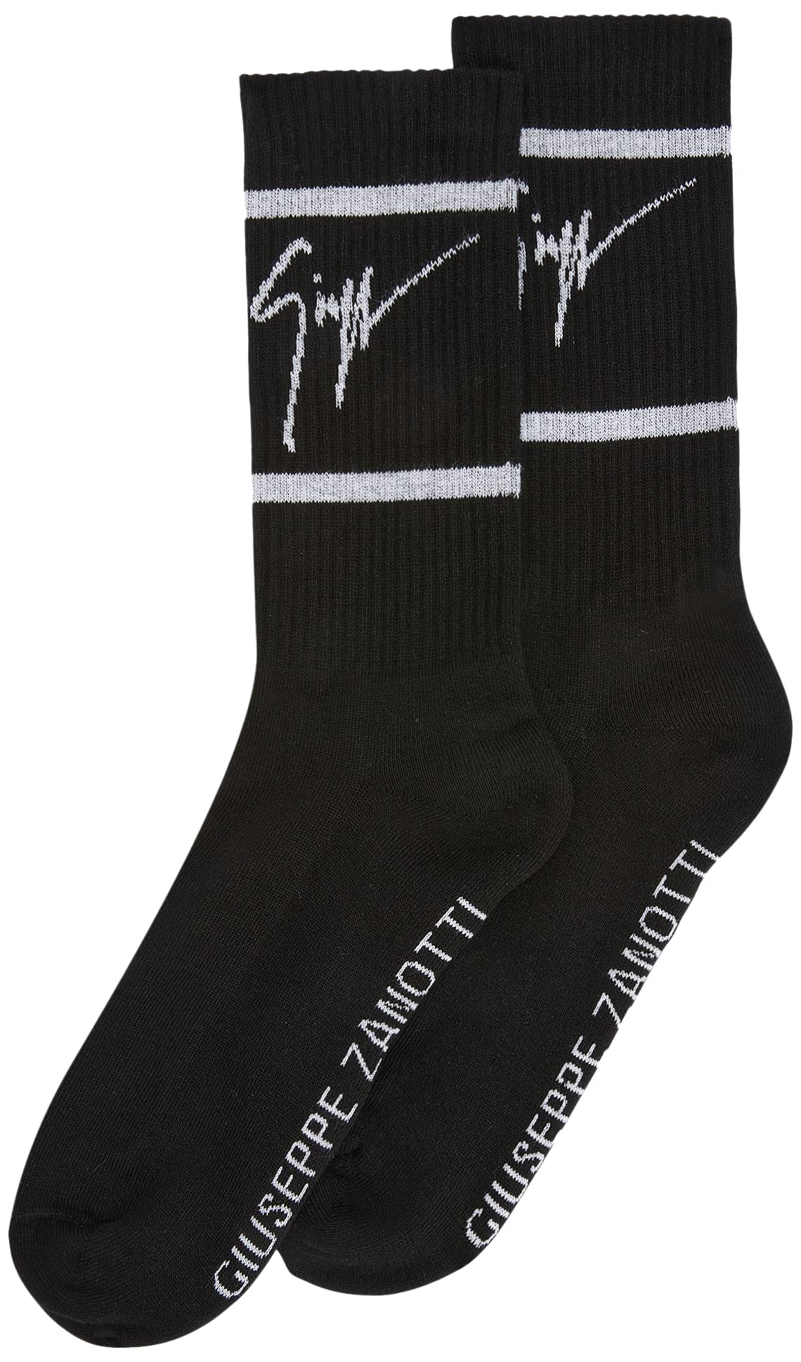 Giuseppe Zanotti, GZ-Socks, 5-8, Black/White